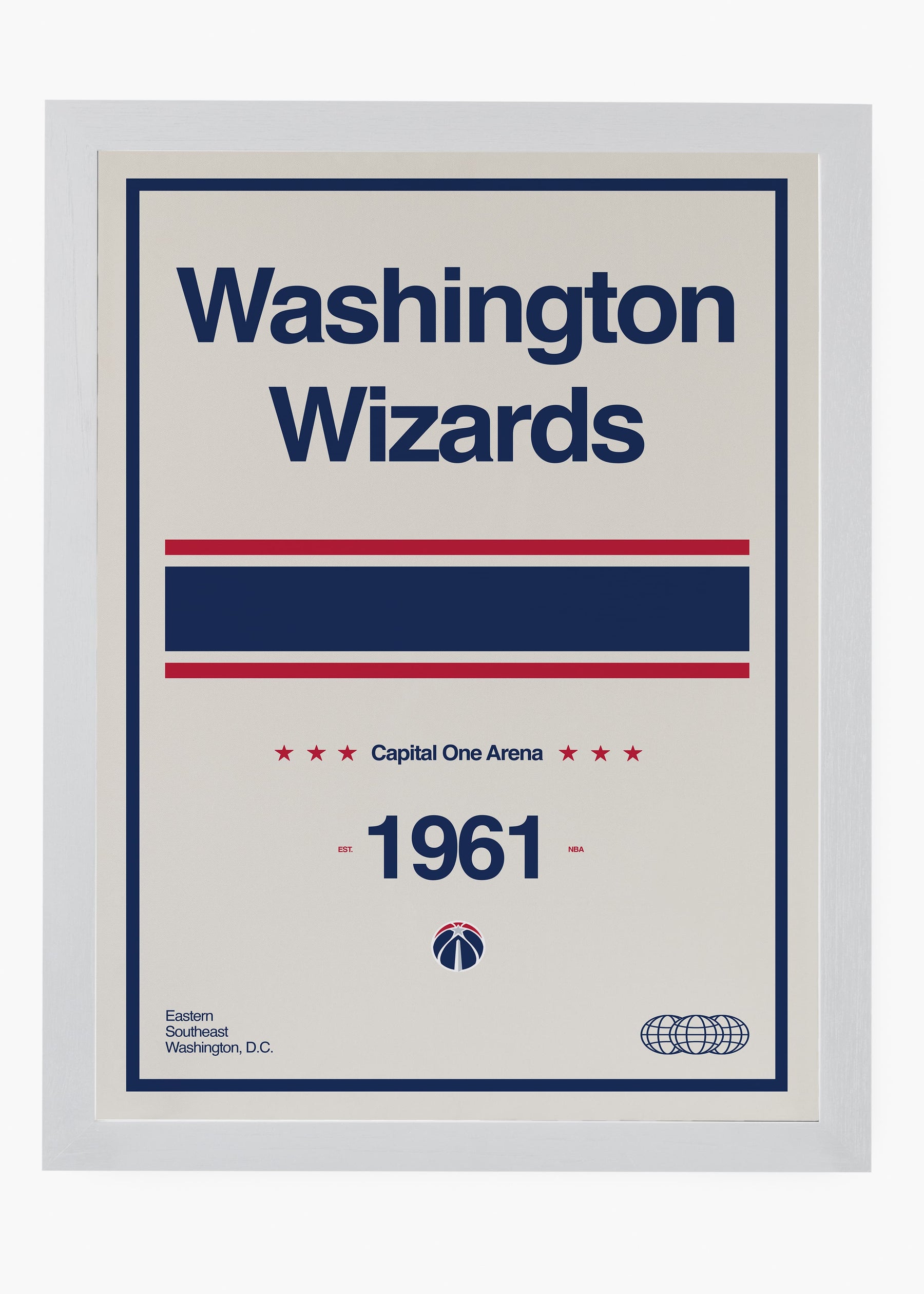 Quadro NBA Washington Wizards