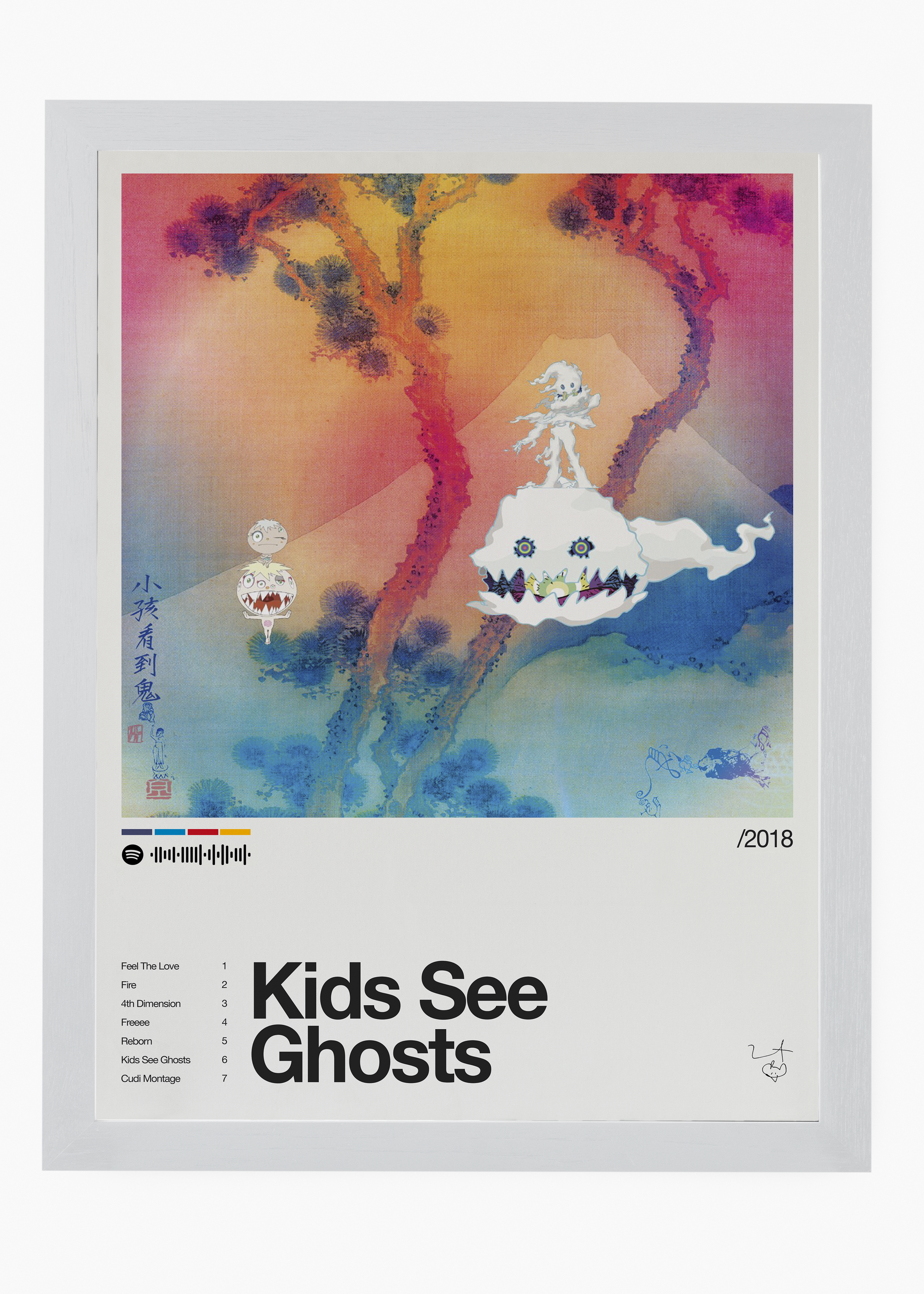 Quadro Kanye West Kids See Ghosts II - 5