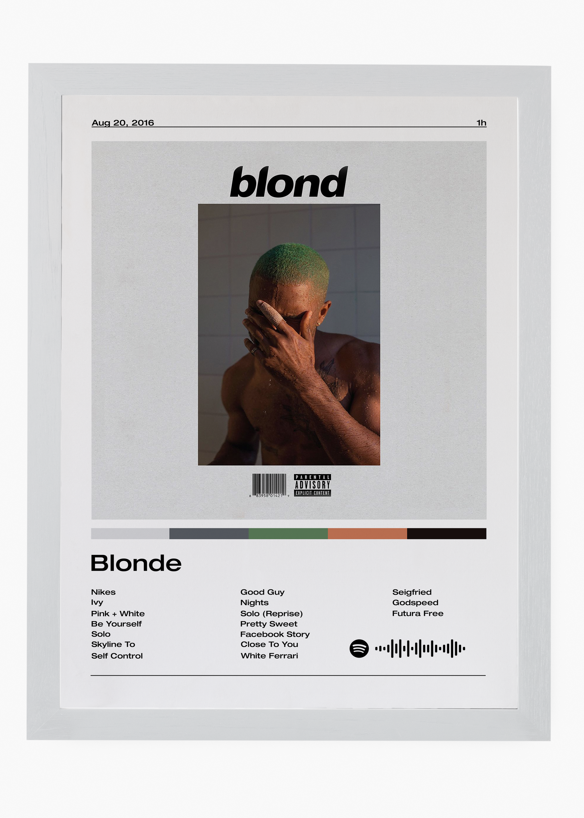 Quadro Frank Ocean Blonde - 5