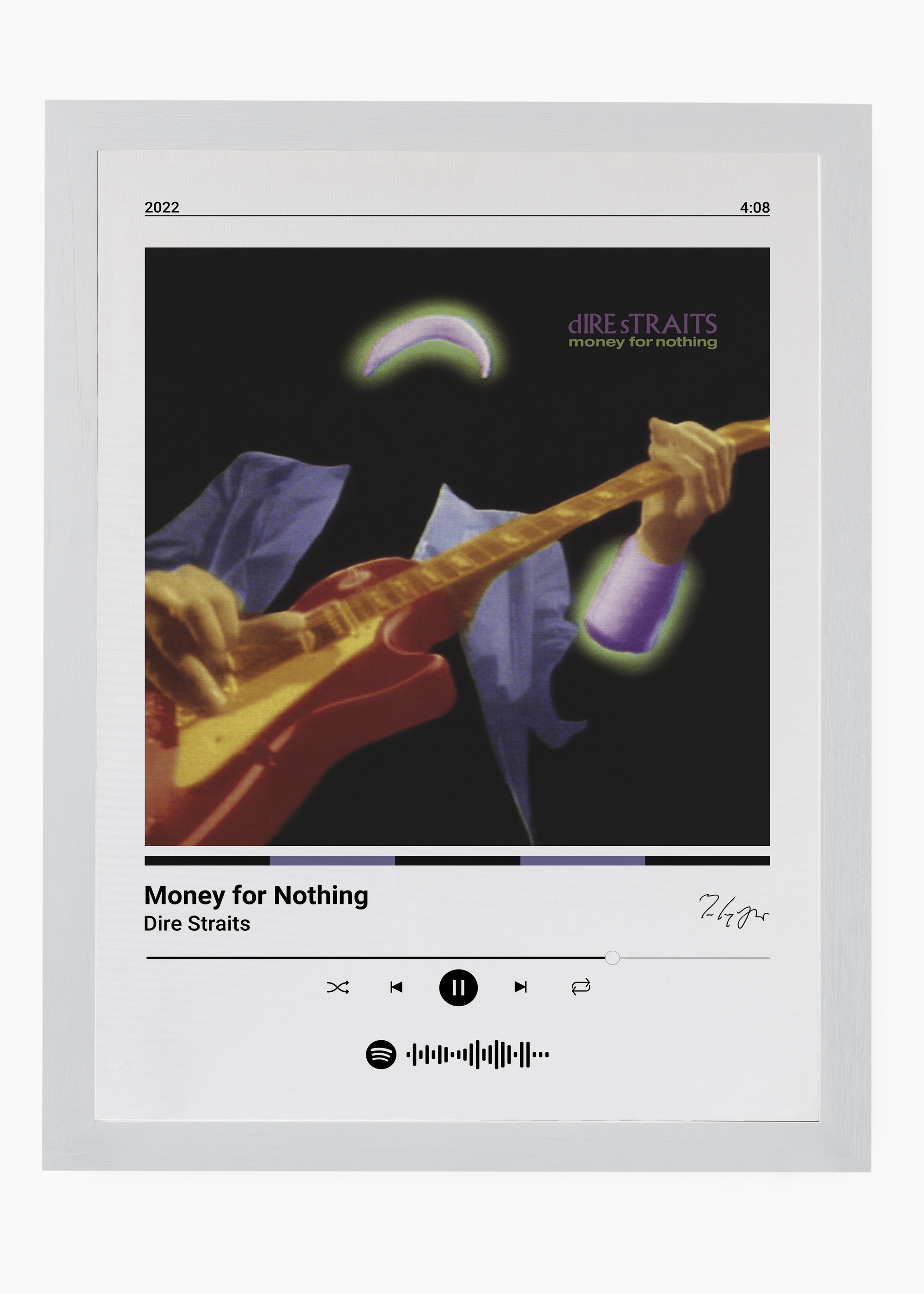 Quadro Dire Straits Money for Nothing - 5