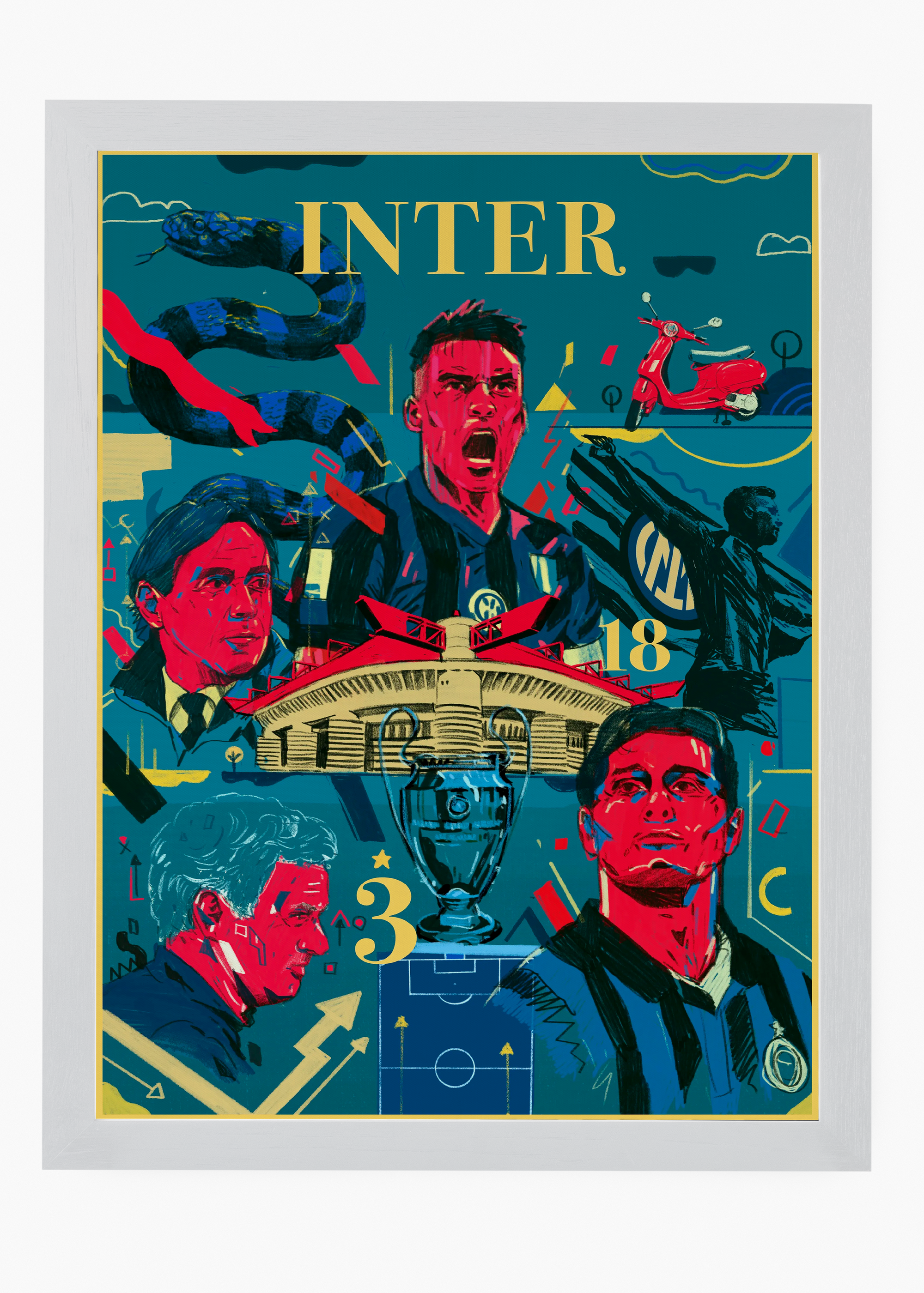 Quadro Inter de Milão - 5