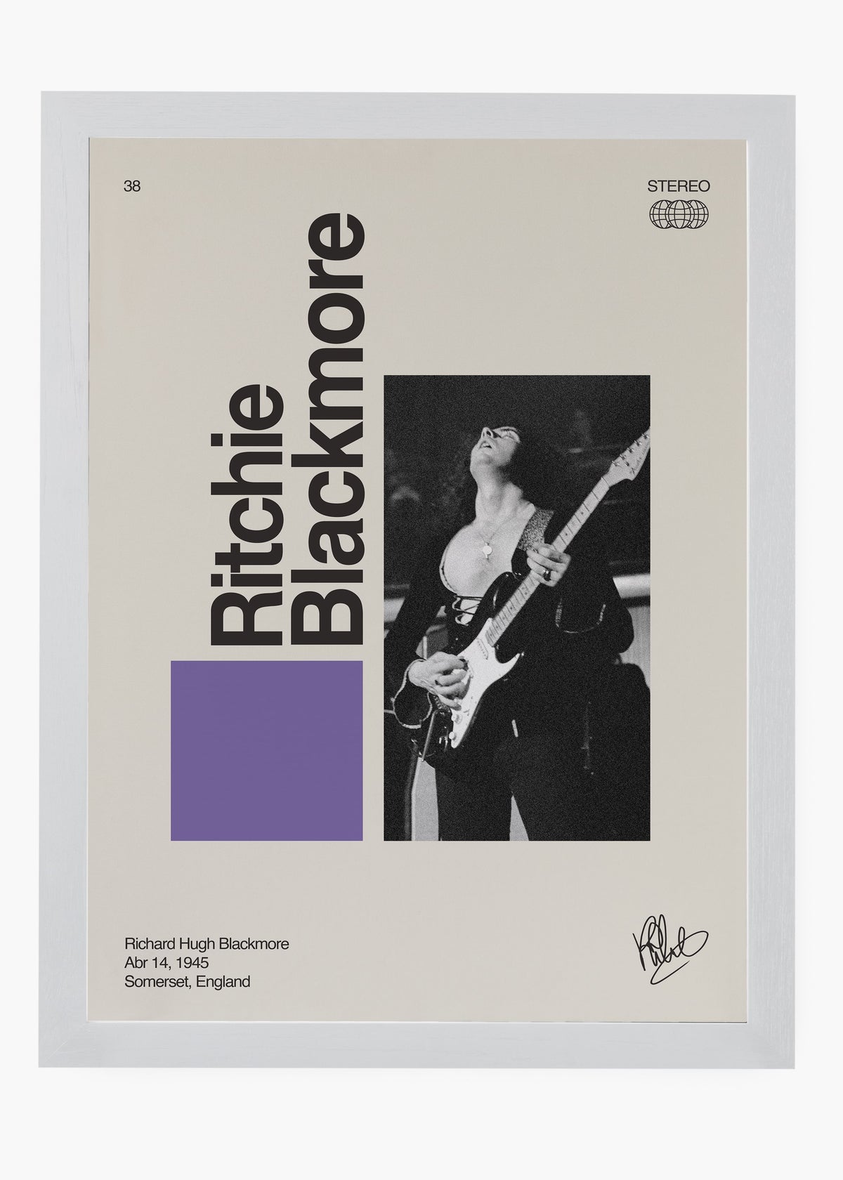 Quadro Signature Ritche Blackmore