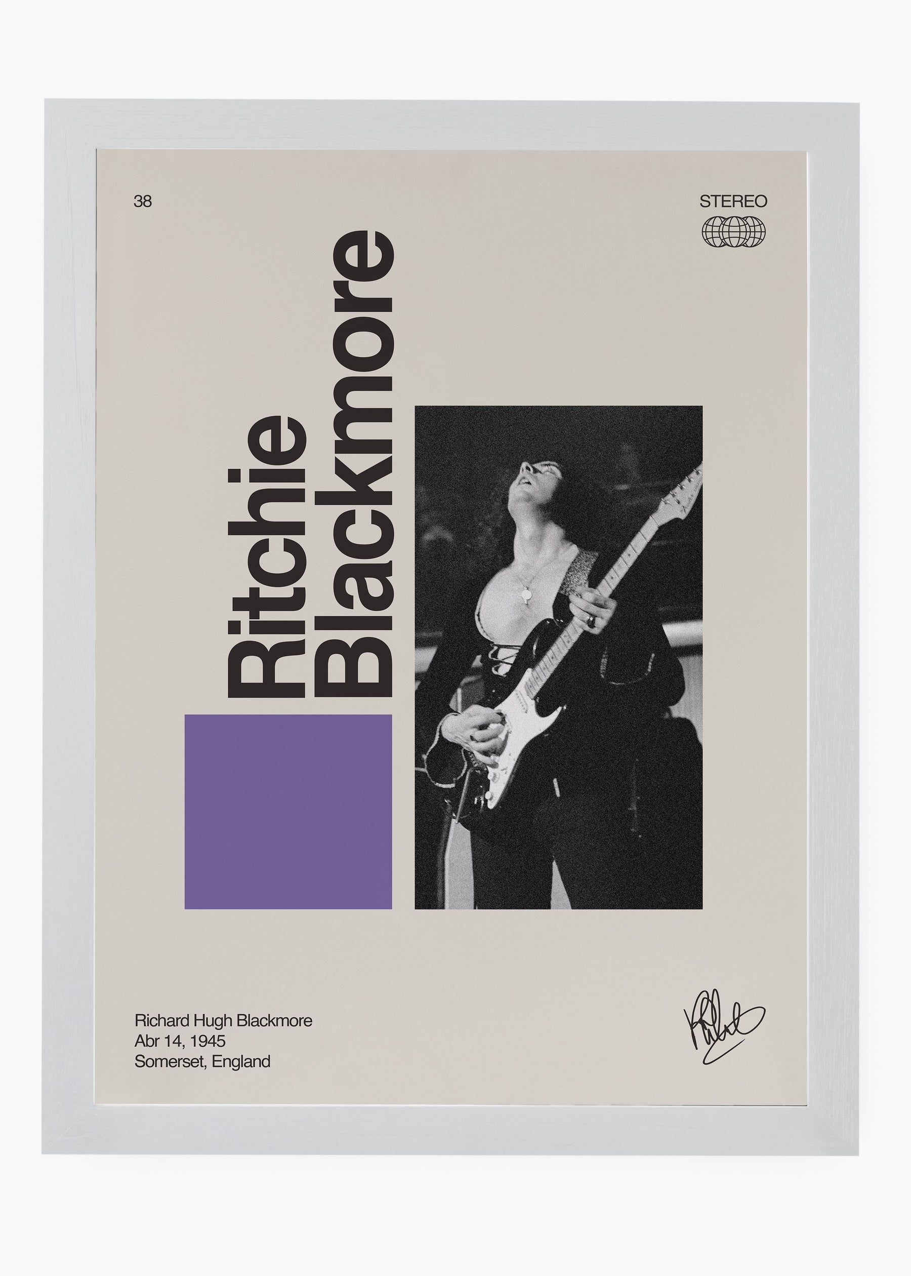 Quadro Signature Ritche Blackmore