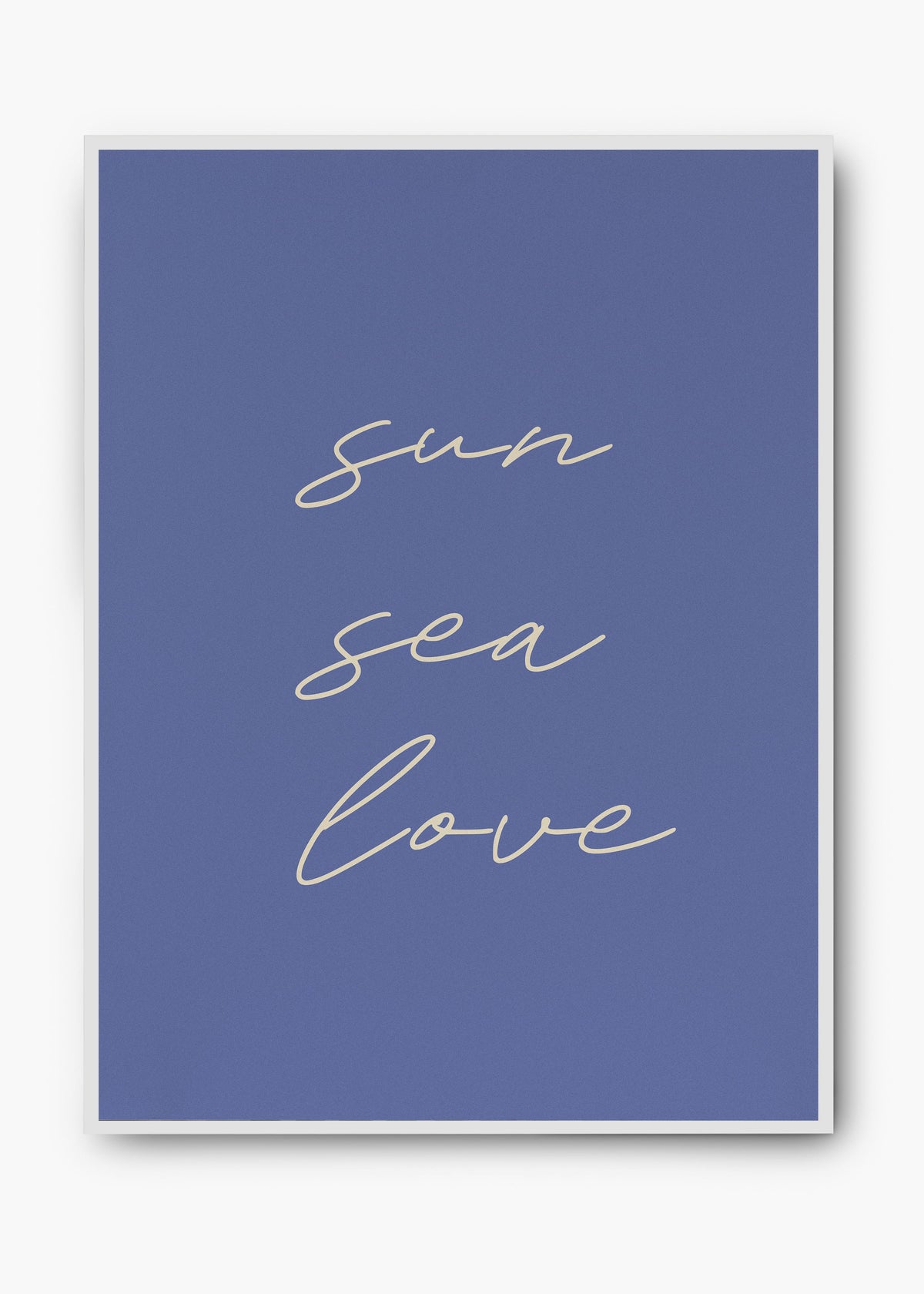 Quadro Sea Sun Love