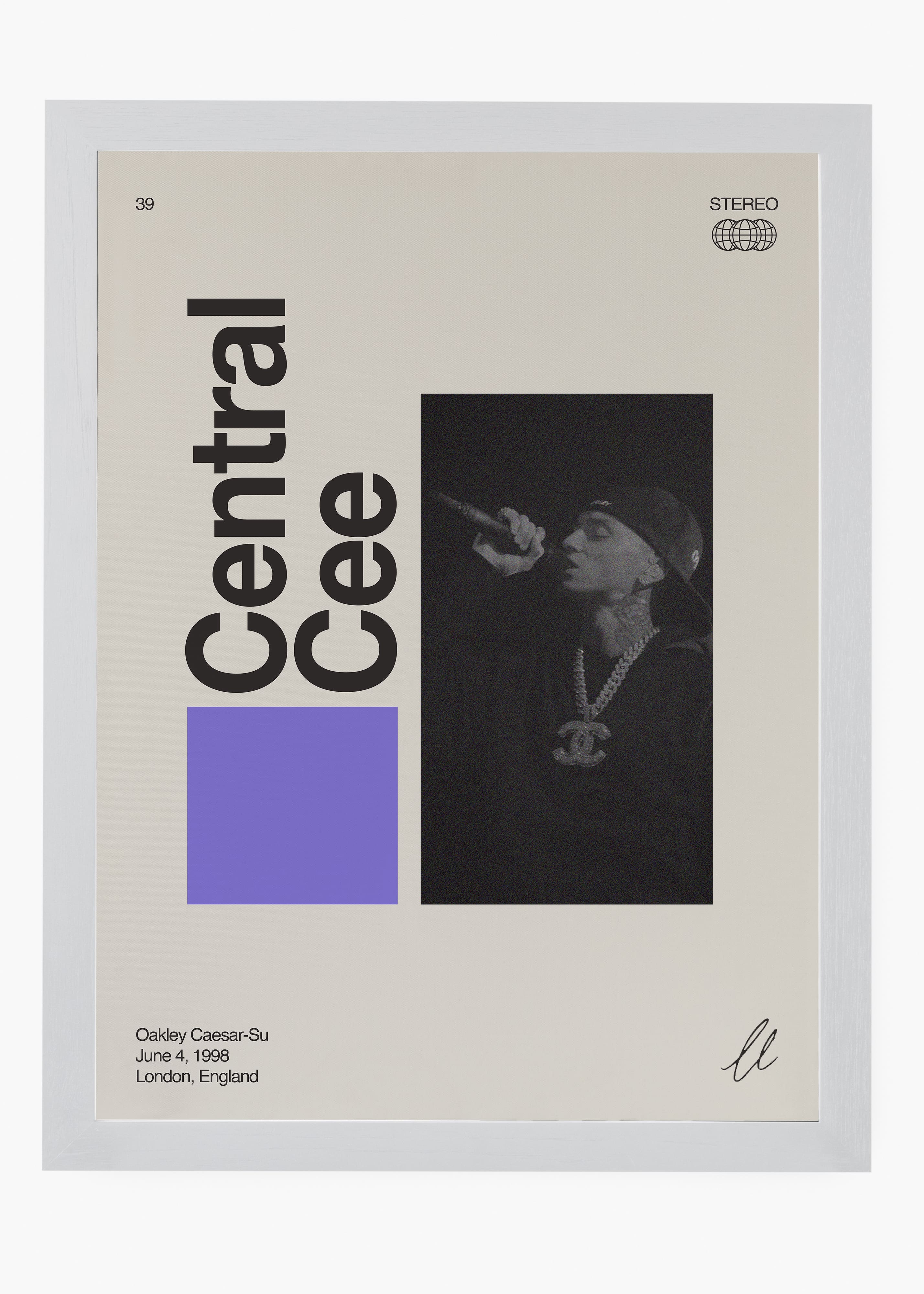 Quadro Signature Central Cee