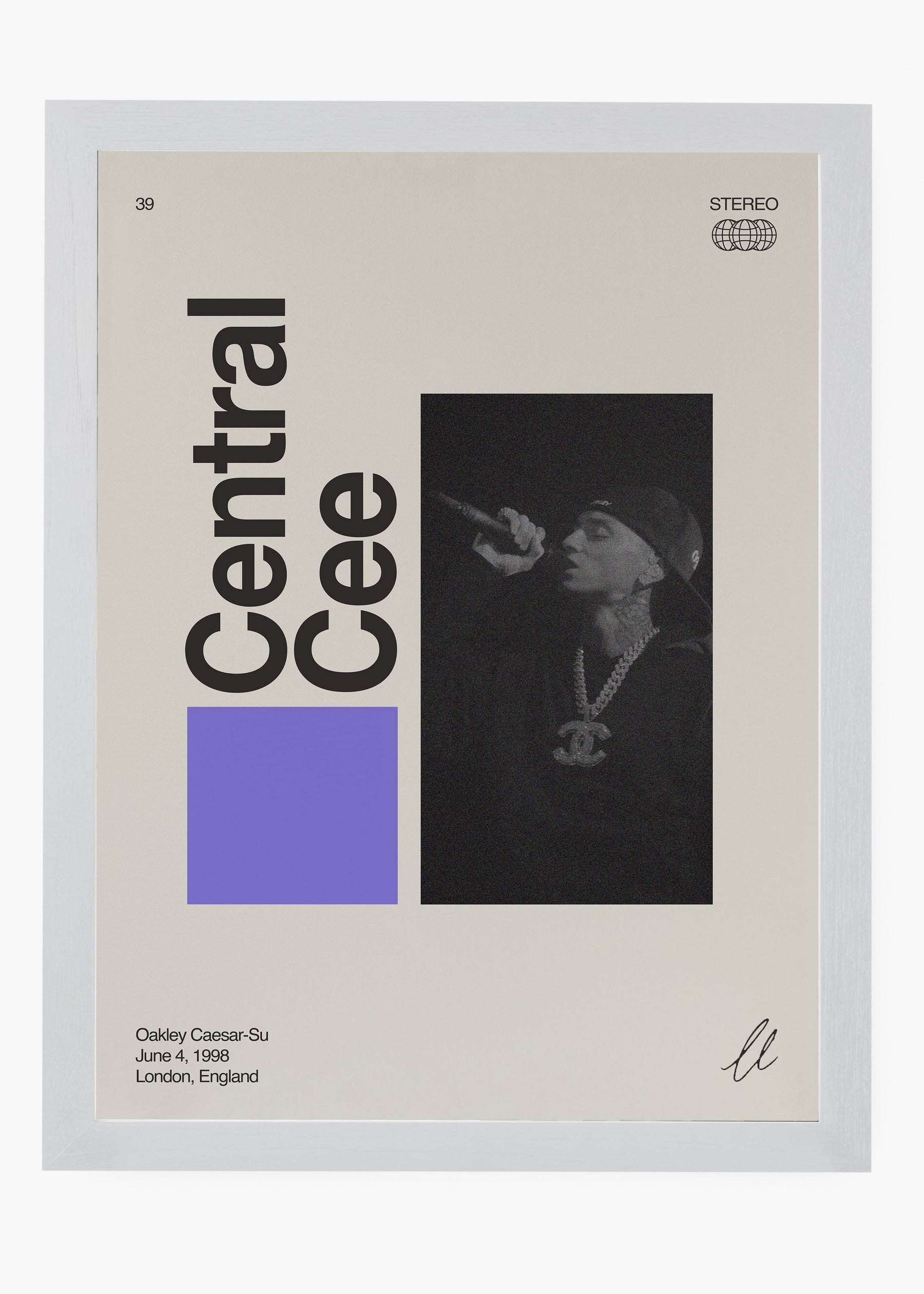 Quadro Signature Central Cee