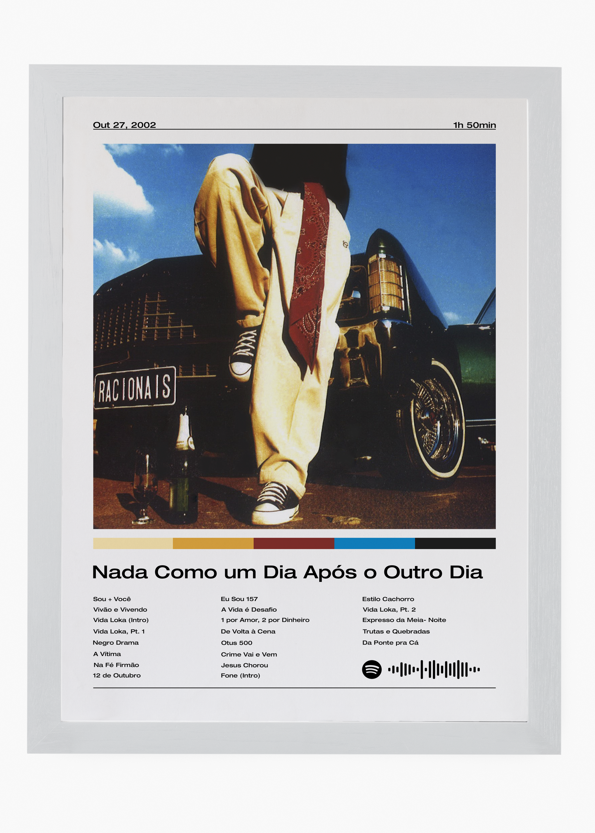 Quadro Racionais Nada Como um Dia Após o Outro Dia - 5
