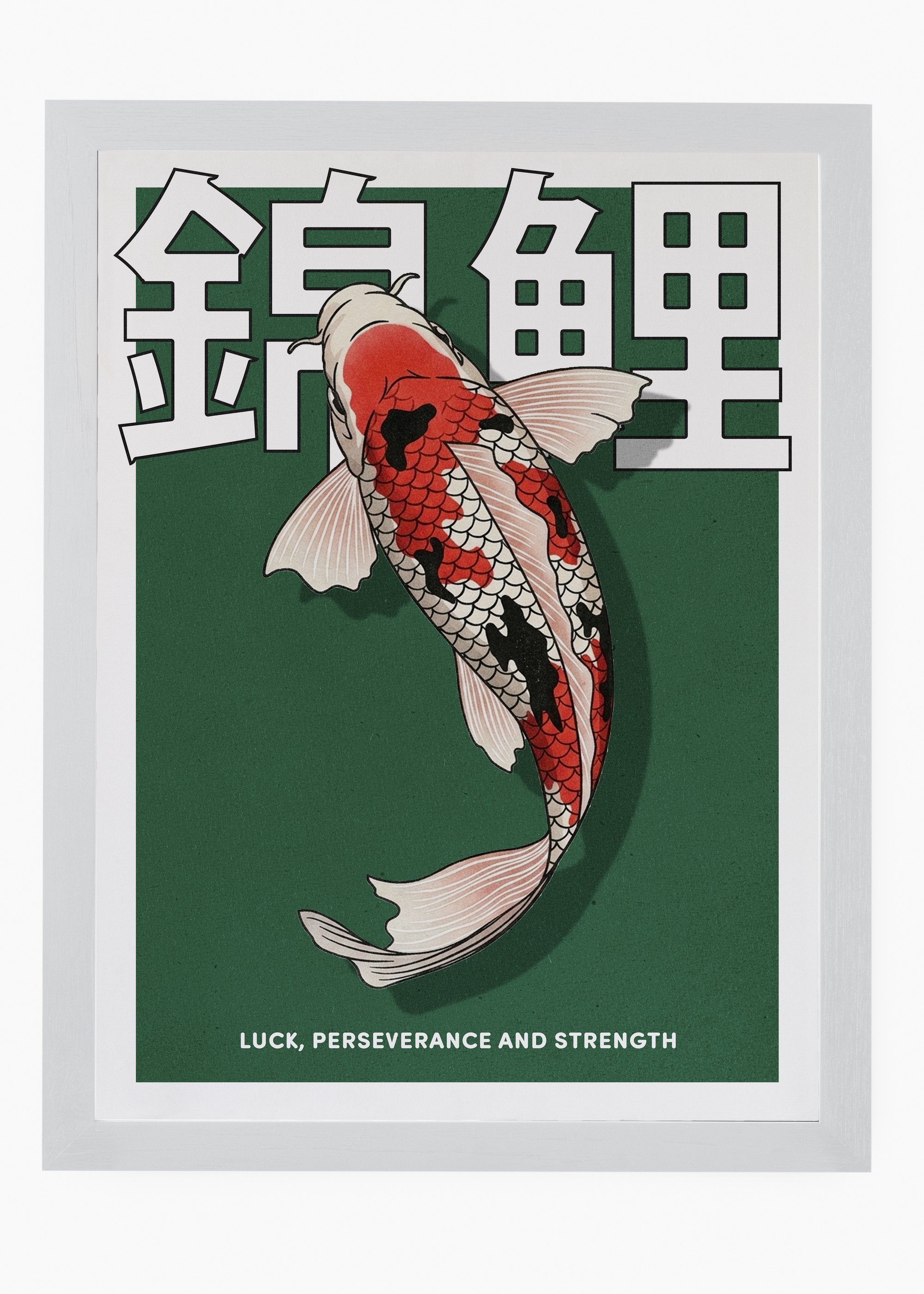 Quadro Green Koi - 5