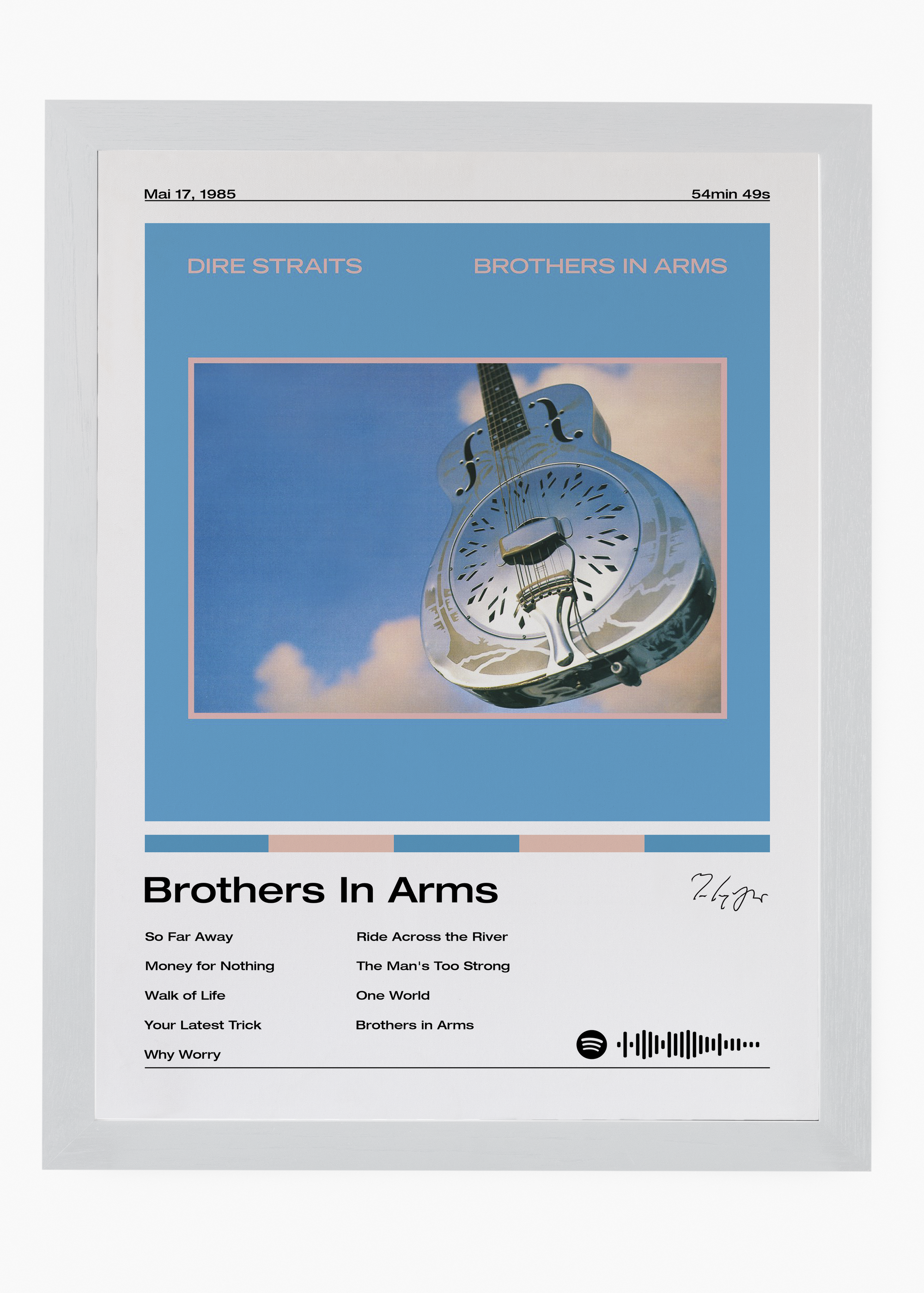 Quadro Dire Straits Brothers in Arms - 5
