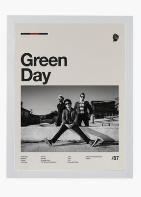 Quadro Green Day Banda