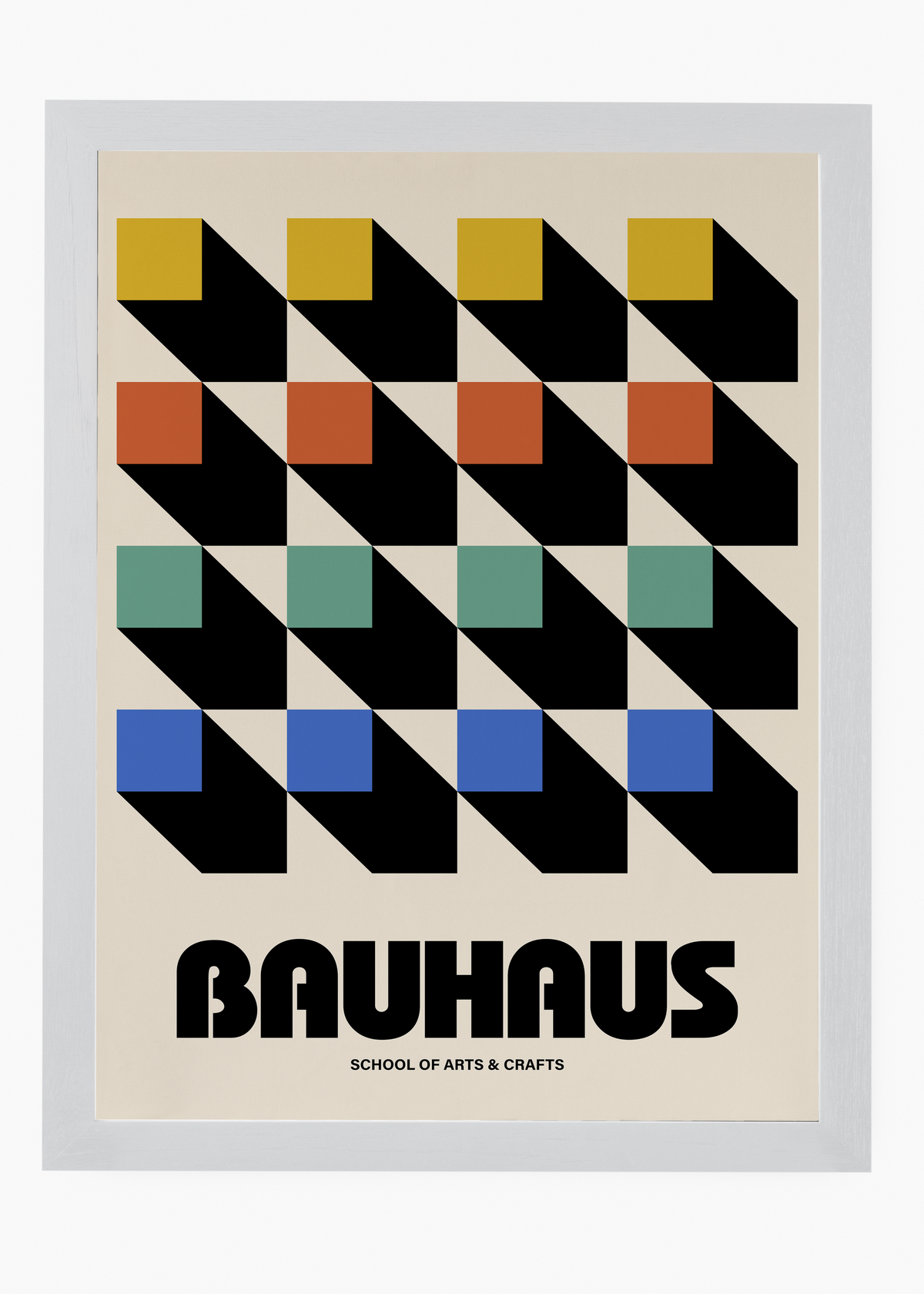 Quadro Bauhaus Bold Abstraction - 5
