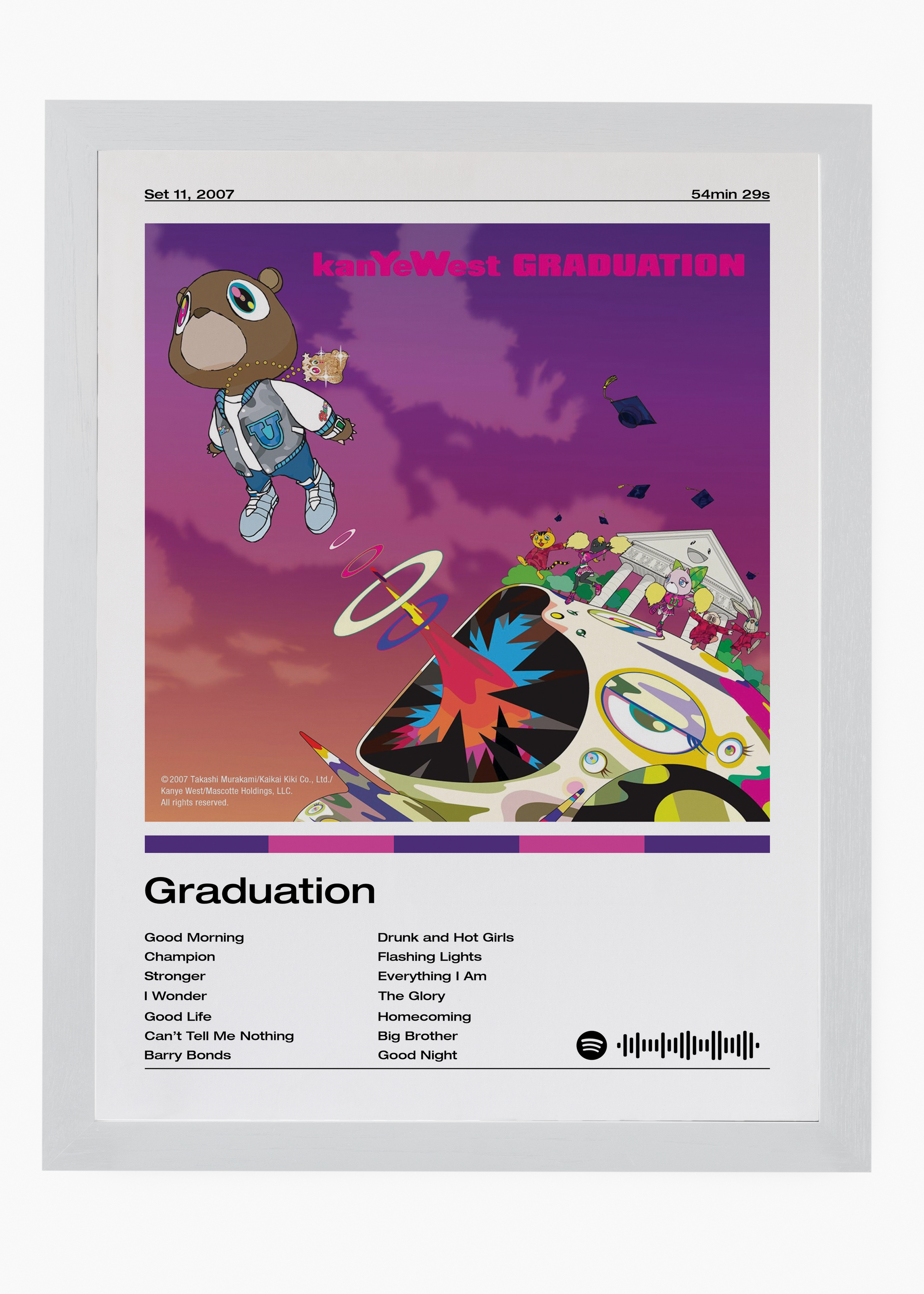 Quadro Kanye West Graduation - 5