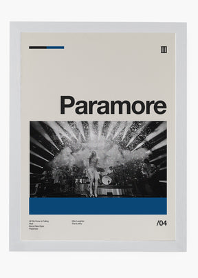 Quadro Paramore Banda