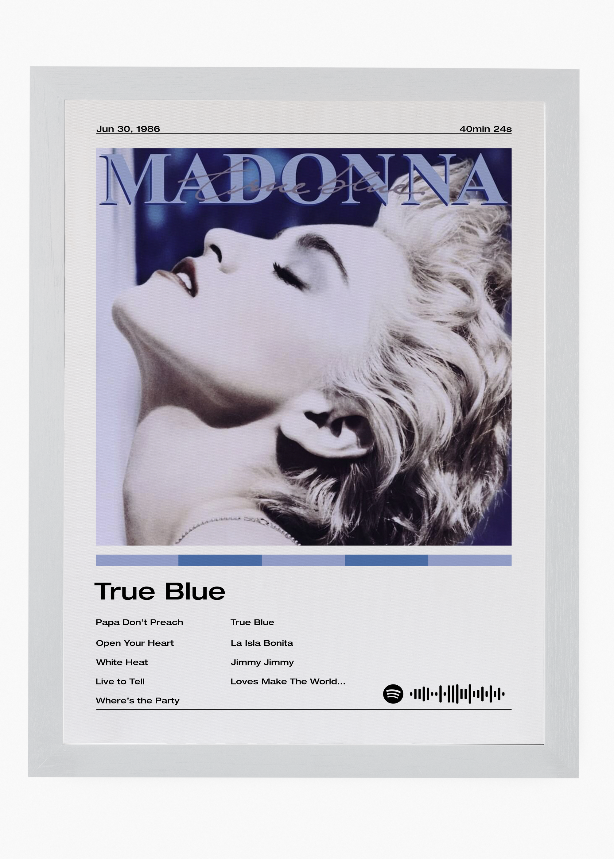 Quadro Madonna True Blue - 5