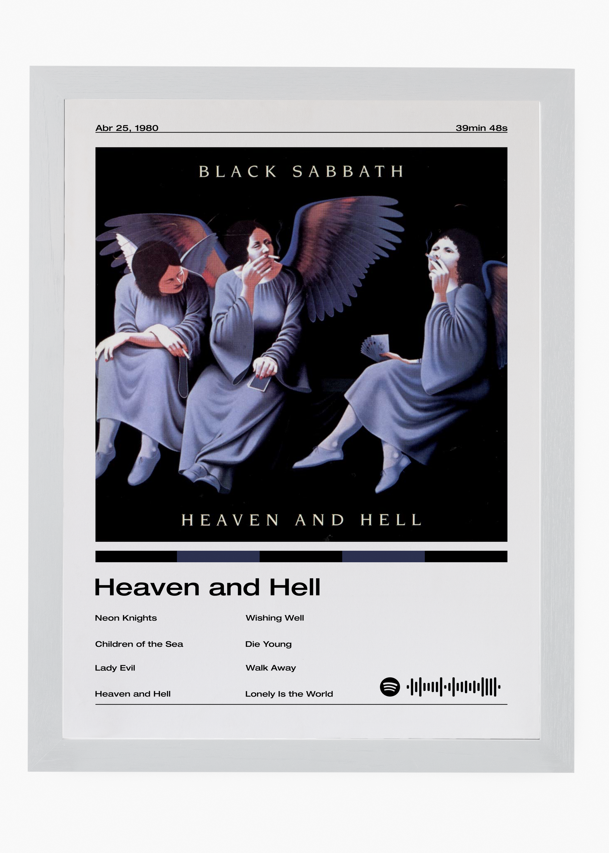 Quadro Black Sabbath Heaven and Hell - 5