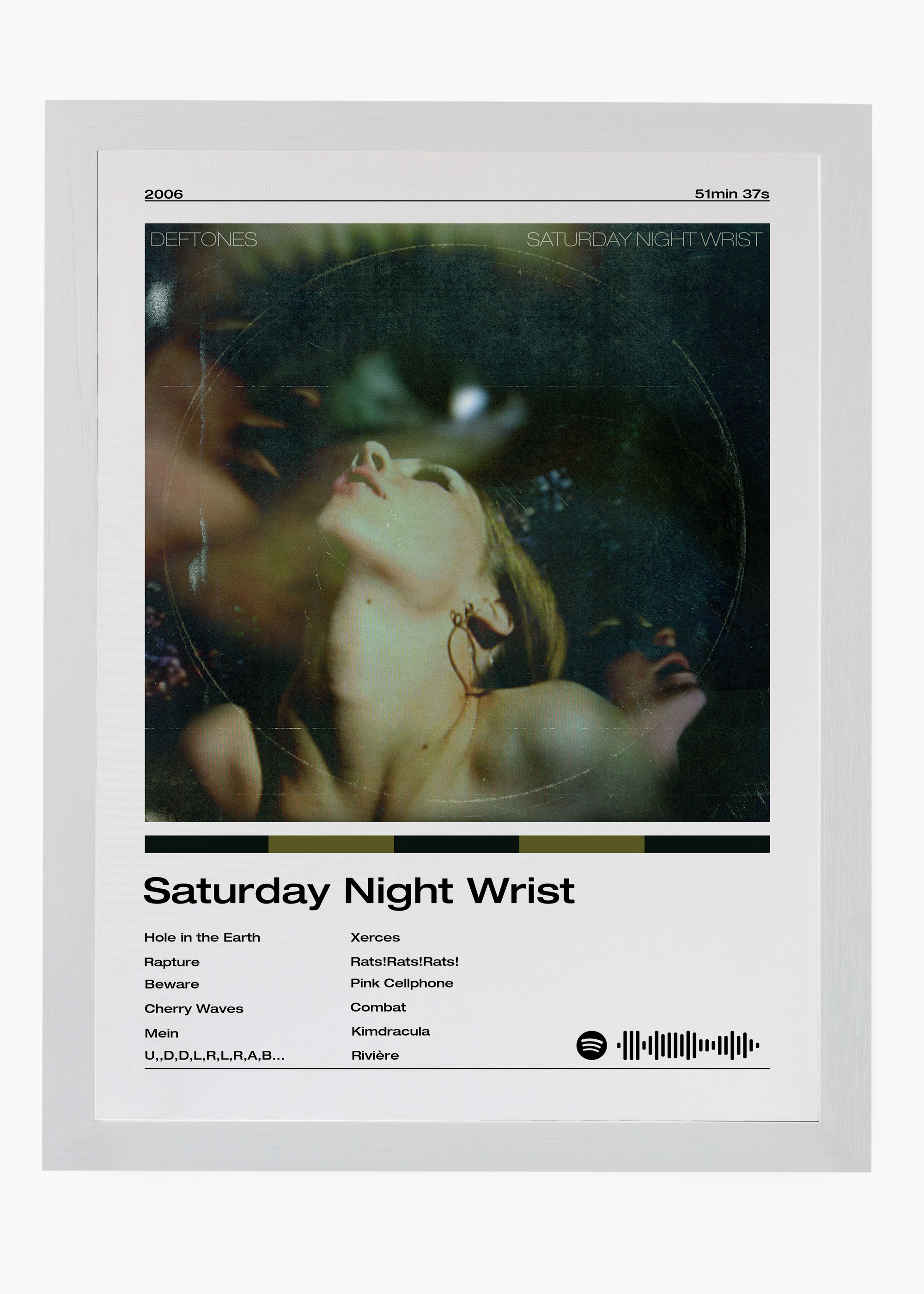 Quadro Deftones Saturday Night Wrist - 5