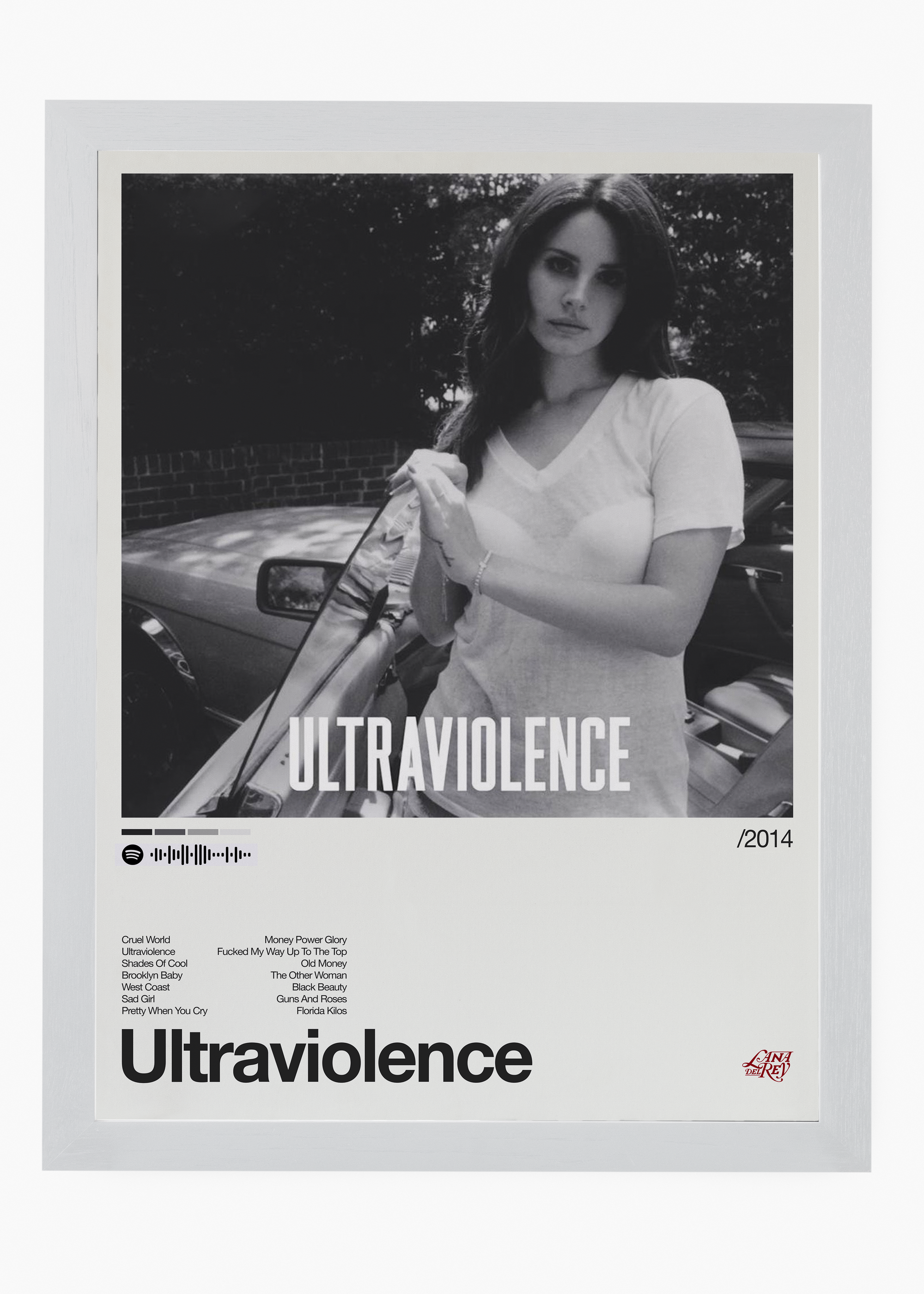 Quadro Lana Del Rey Ultraviolence II - 5