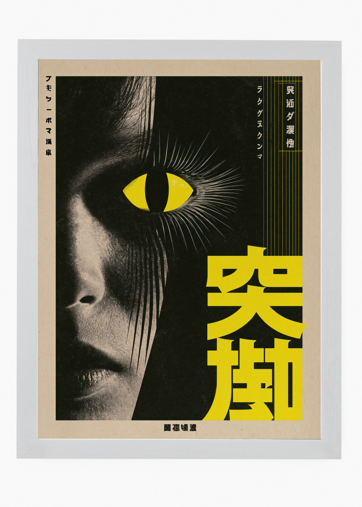 Quadro Japonês Olho de Gato - 5