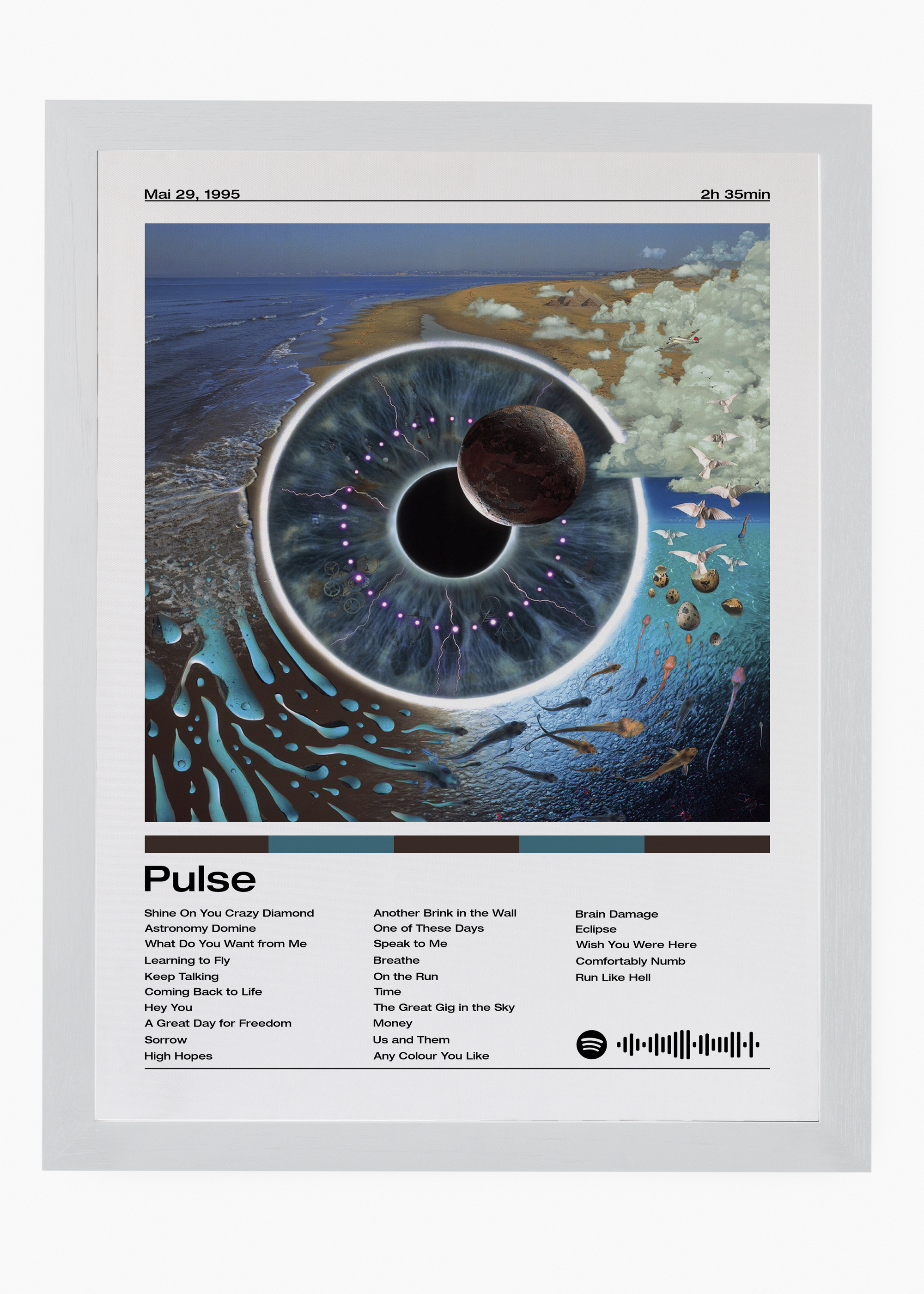 Quadro Pink Floyd Pulse - 5