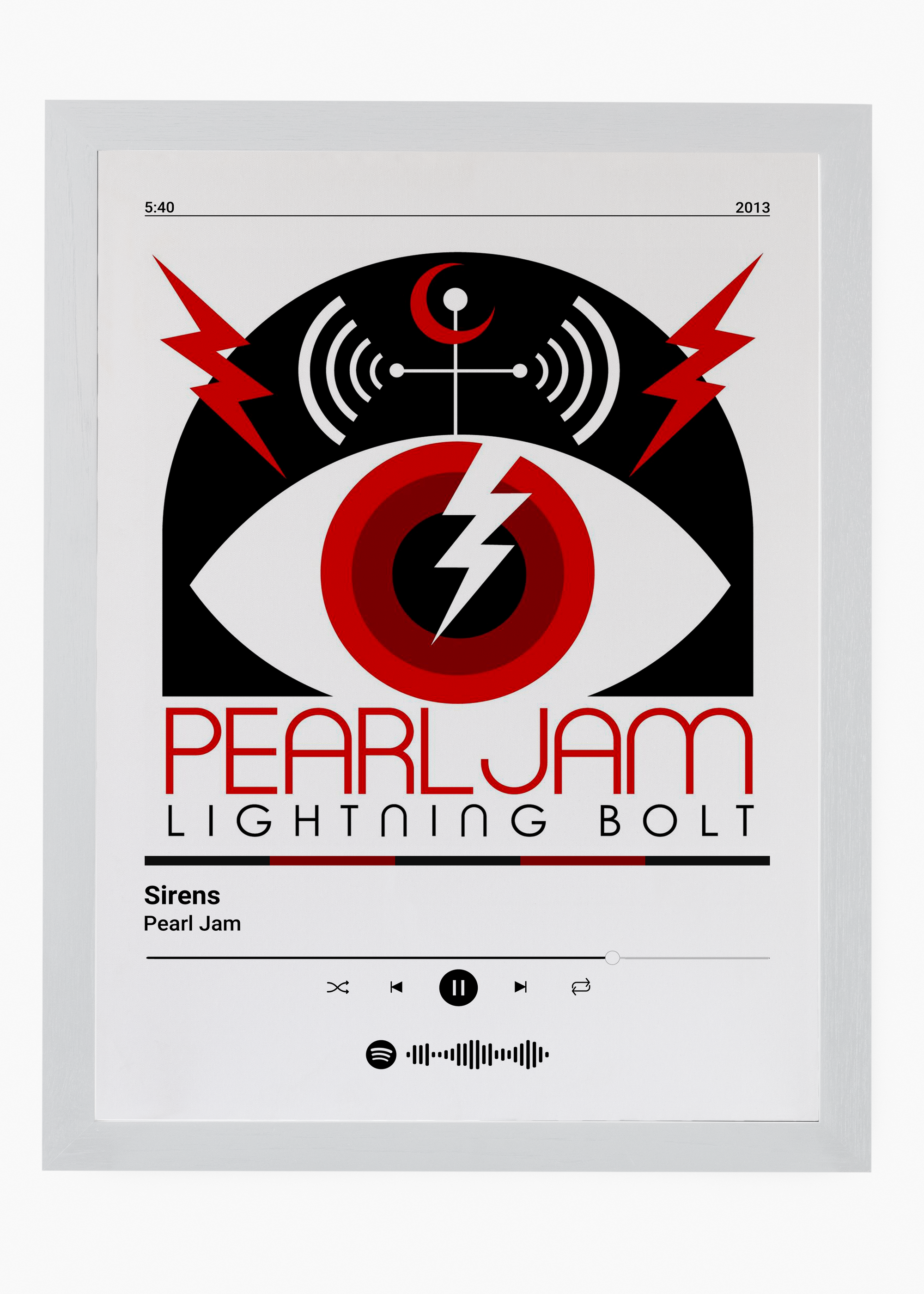 Quadro Pearl Jam Sirens - 5