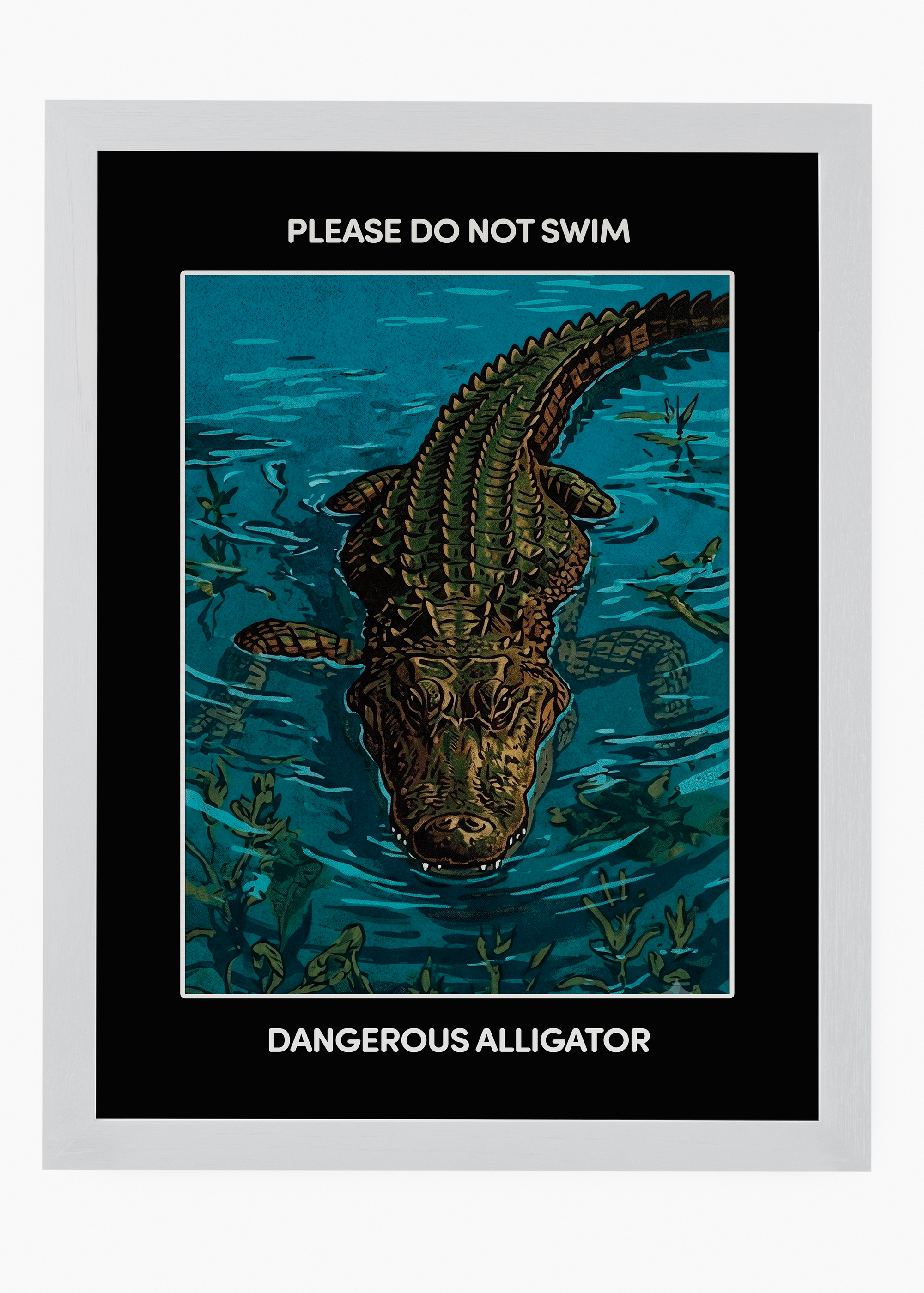 Quadro Do Not Swim - 5