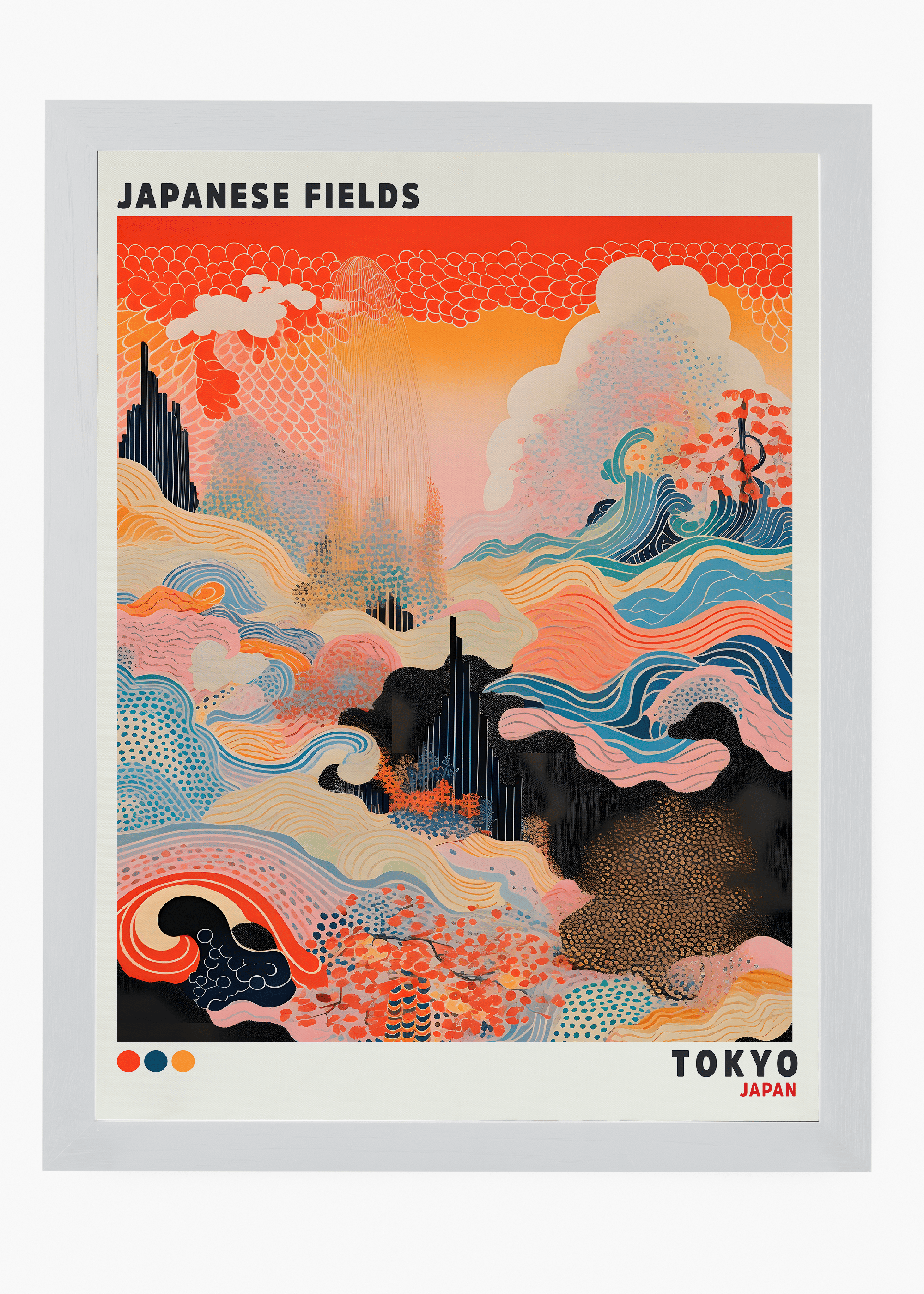 Quadro Japones Fields - 5