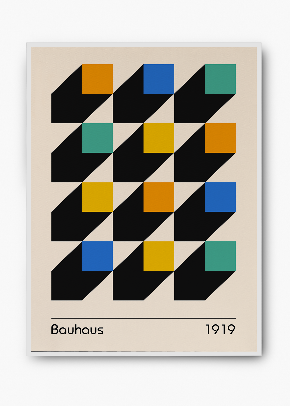Quadro Bauhaus Visual Pulse