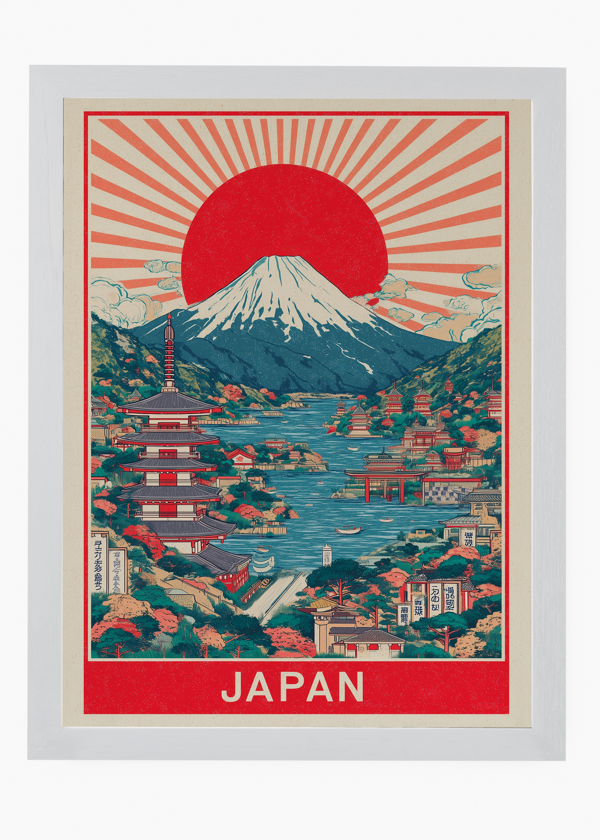 Quadro Japones Sun - 5