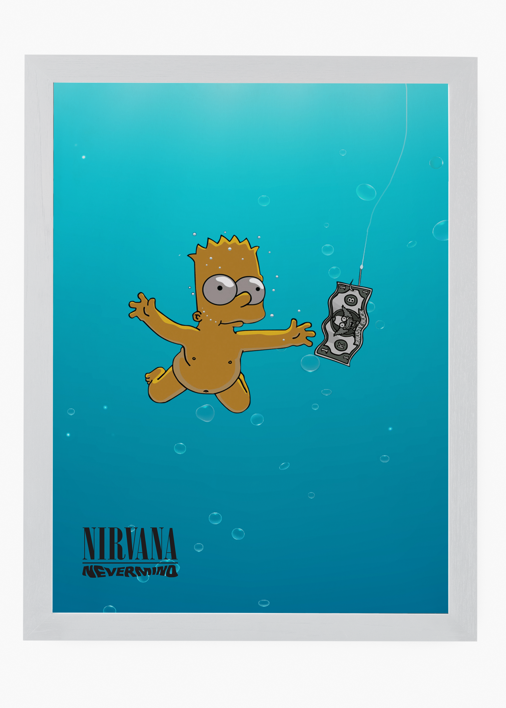 Quadro Bart Nevermind Nirvana - 5