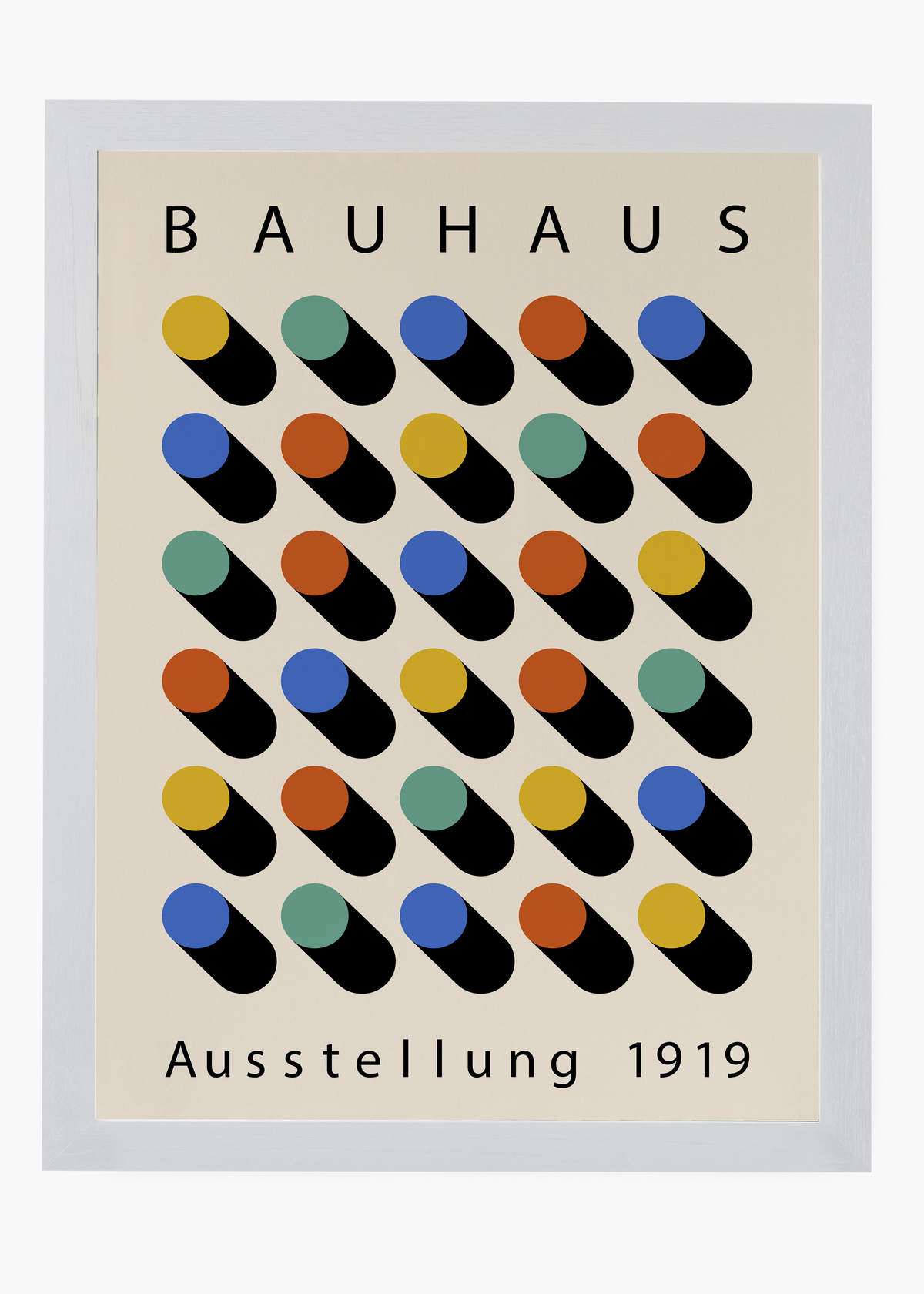 Quadro Bauhaus Circle Theory - 5