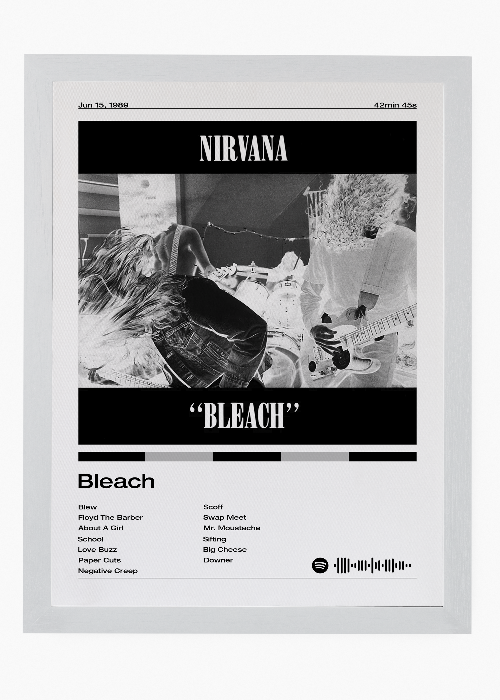 Quadro Nirvana Bleach - 5