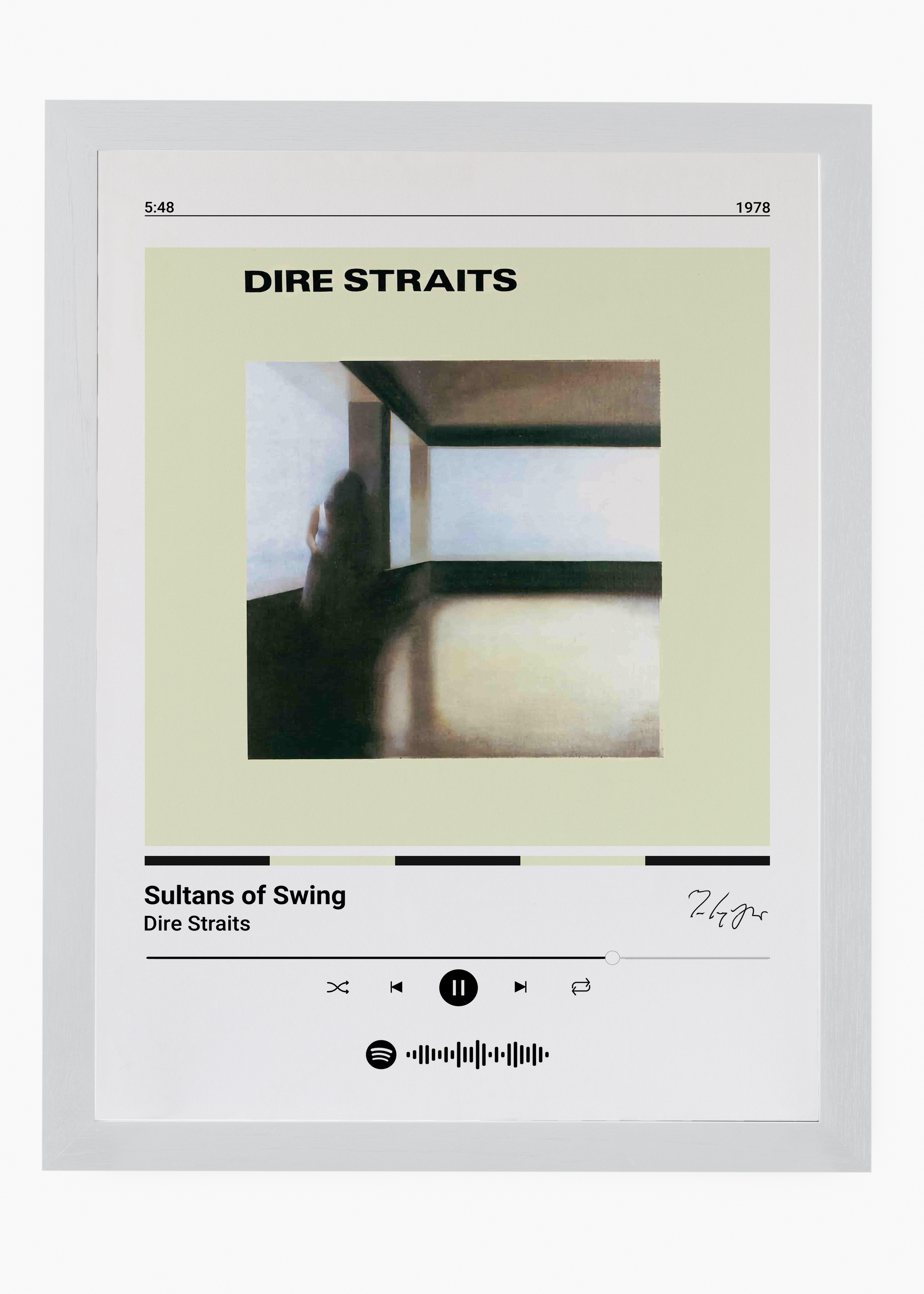 Quadro Dire Straits Sultans of Swing - 5