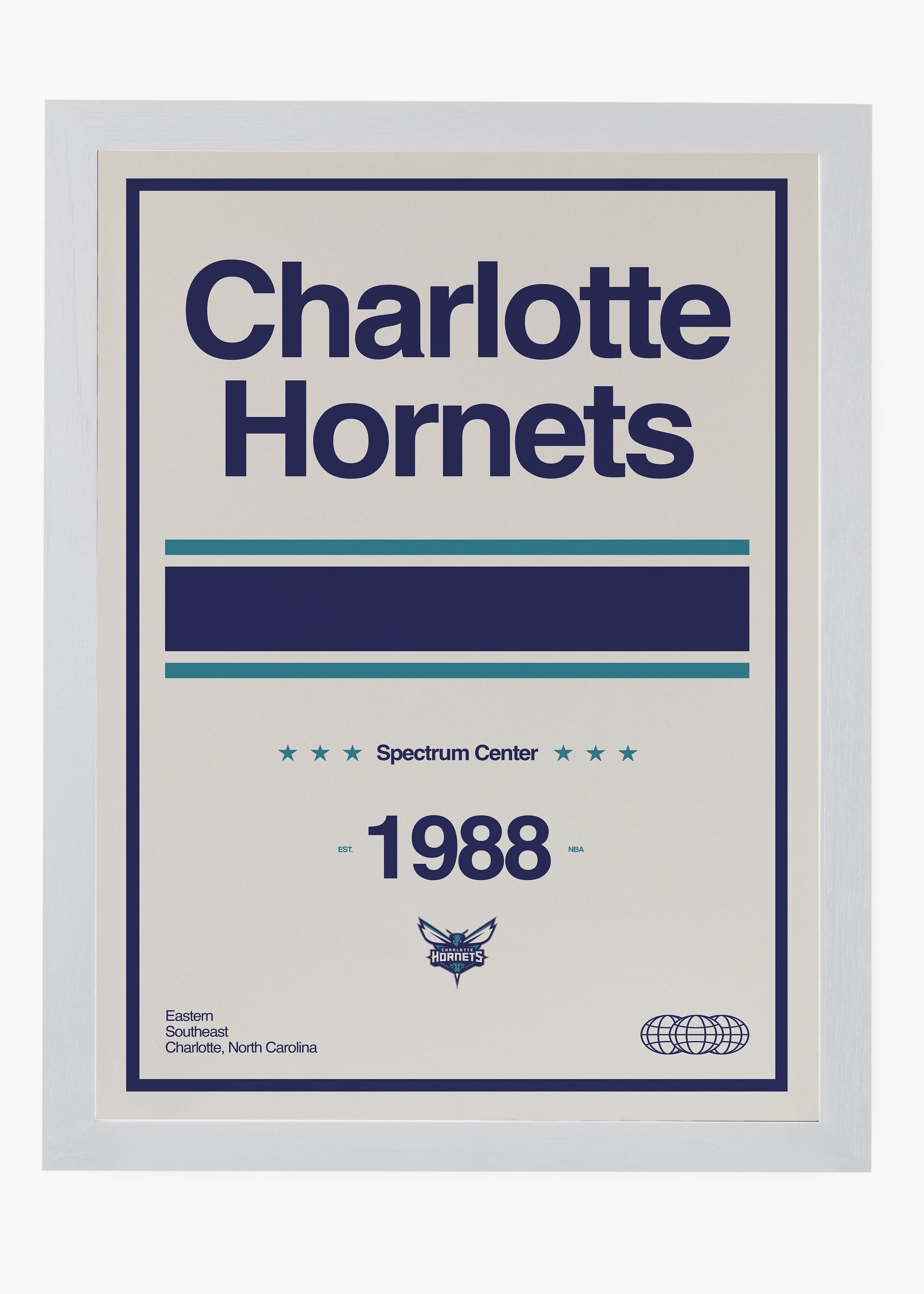 Quadro NBA Charlotte Hornets