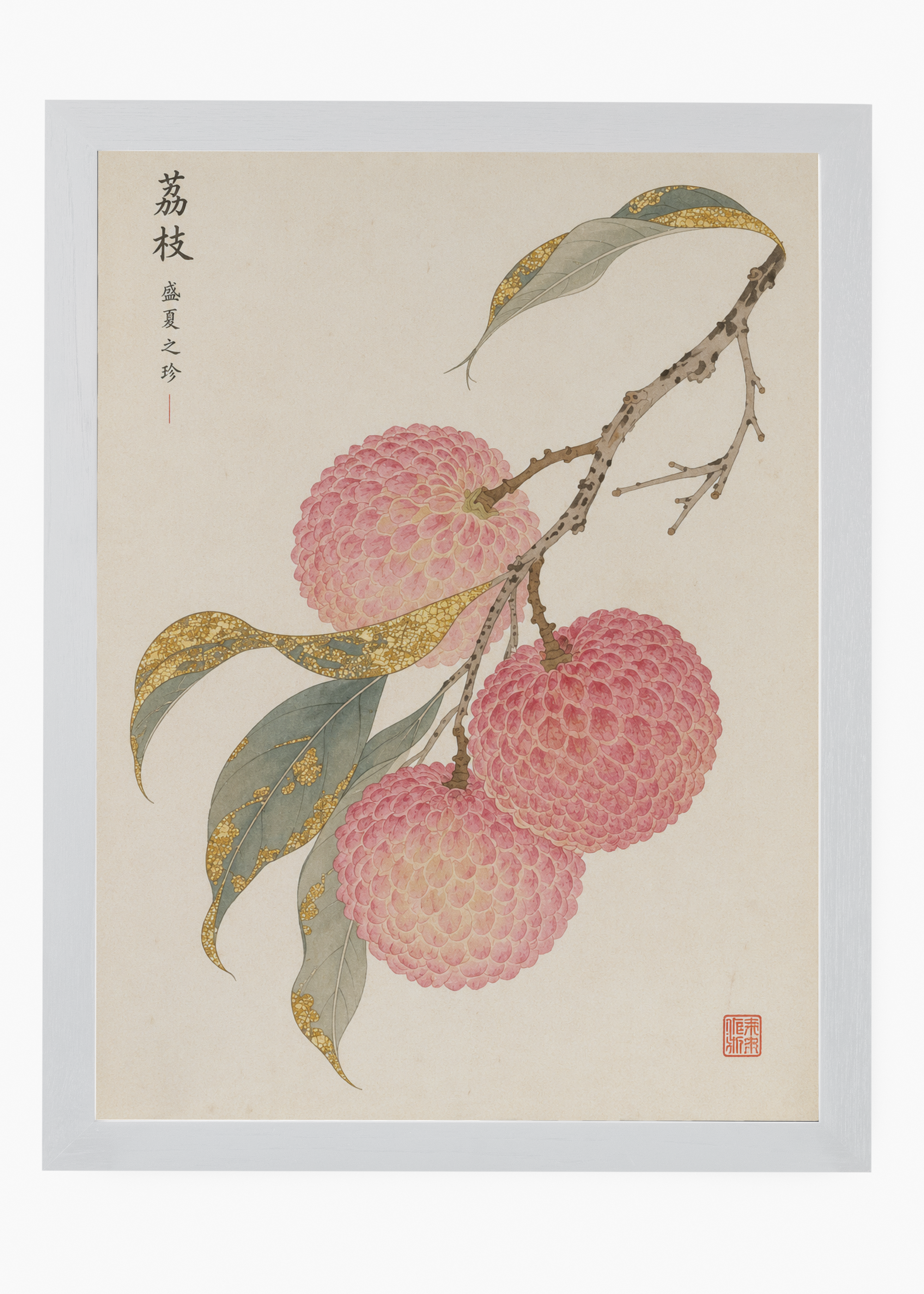 Quadro Japonês Reishi - 5