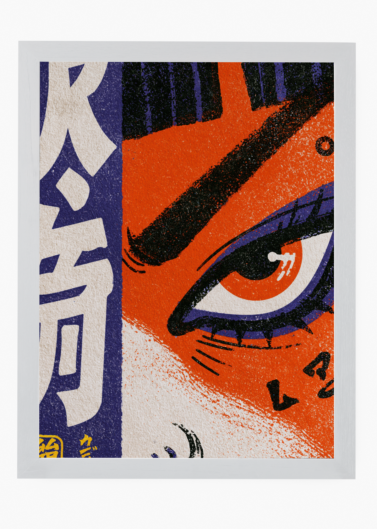 Quadro Japonês Oni Me - 5