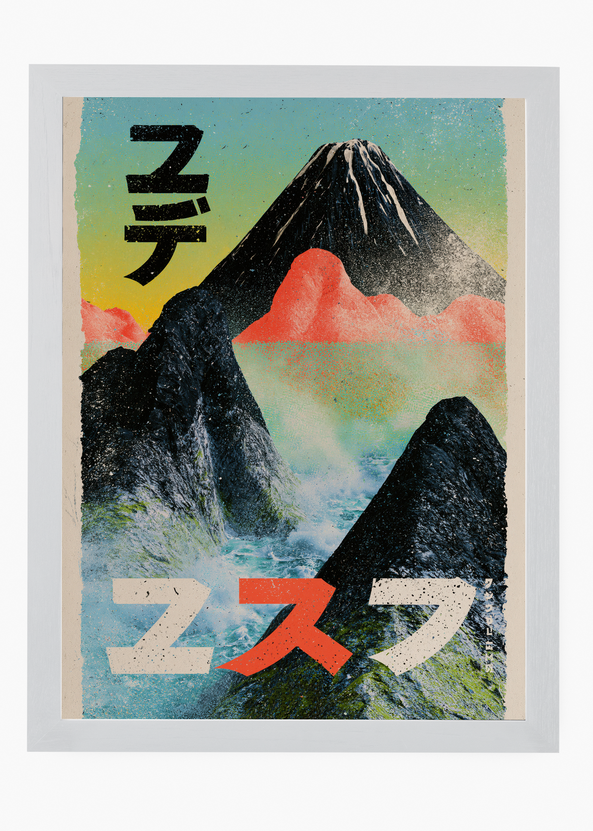 Quadro Japonês Fuji Tropical - 5