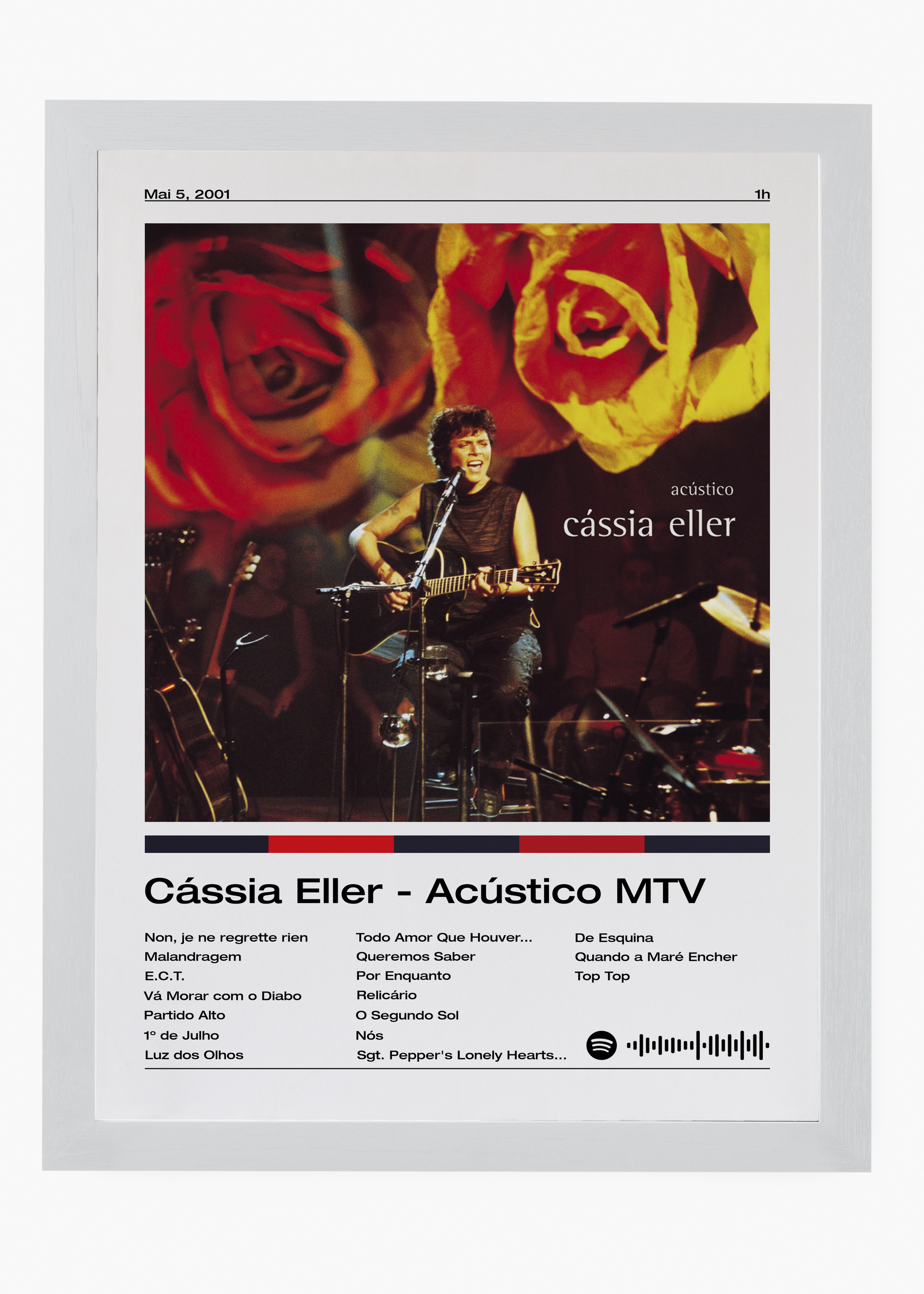 Quadro Cássia Eller Acústico MTV - 5