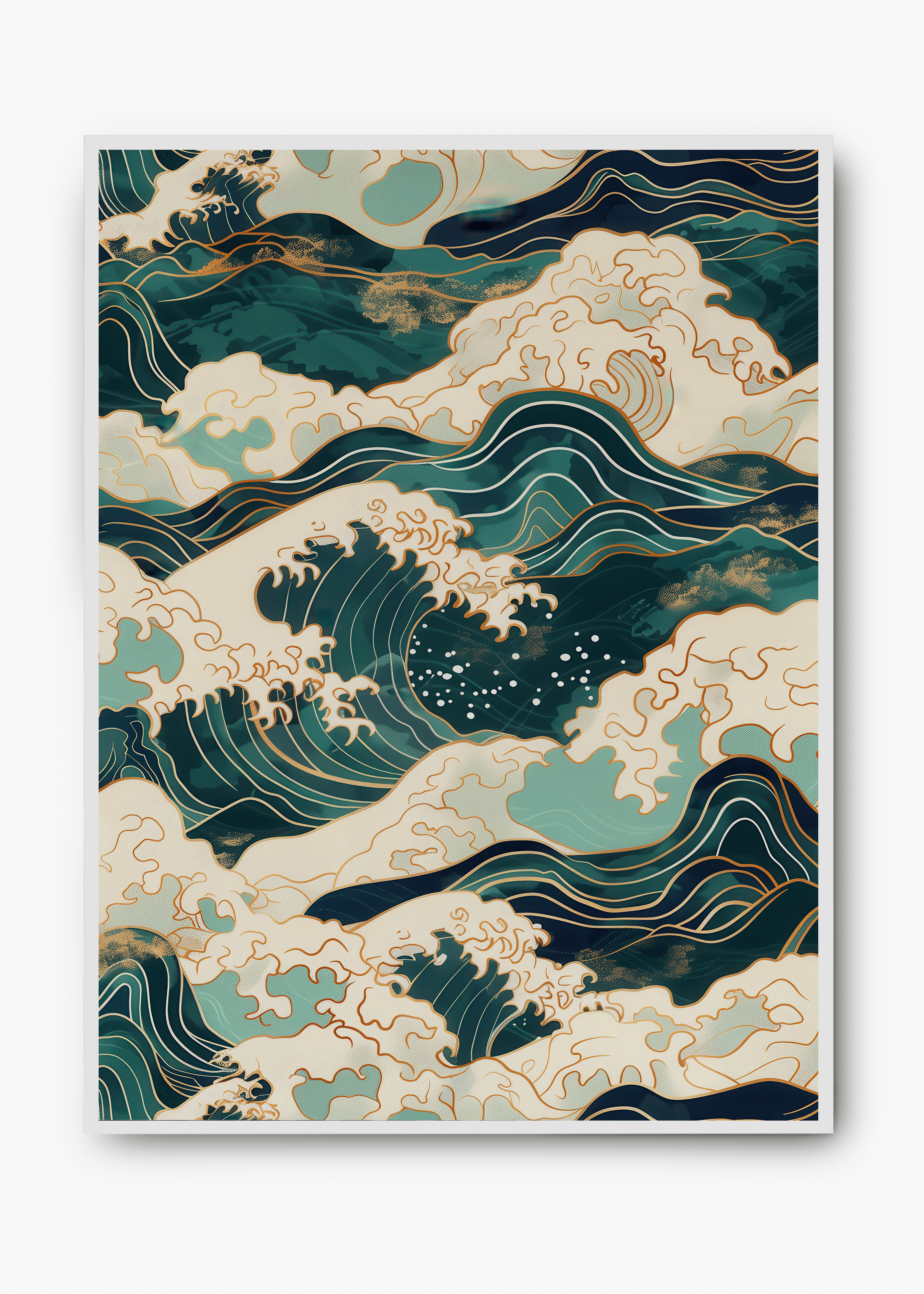 Quadro Japonês The Storm II