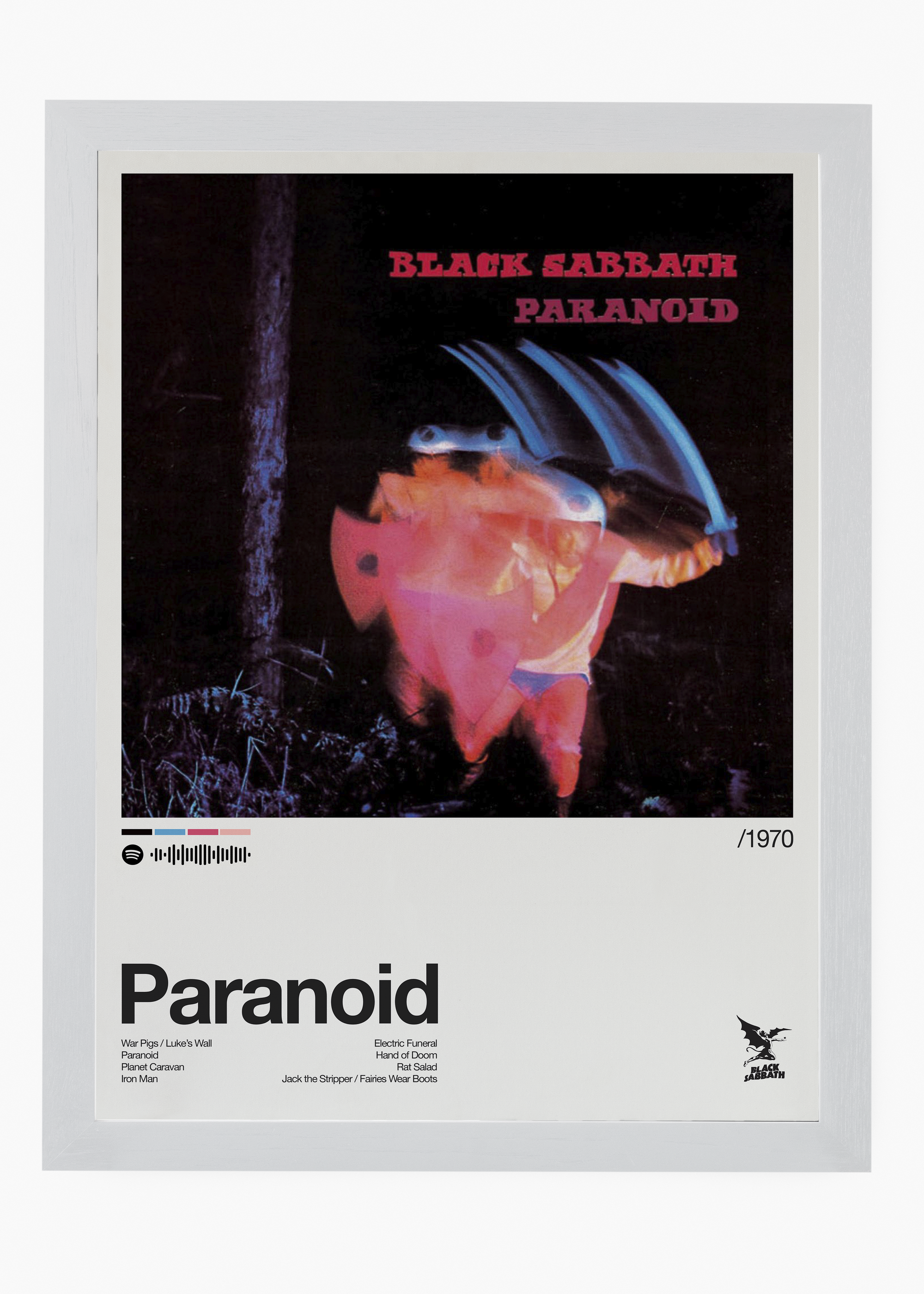 Quadro Black Sabbath Paranoid II - 5