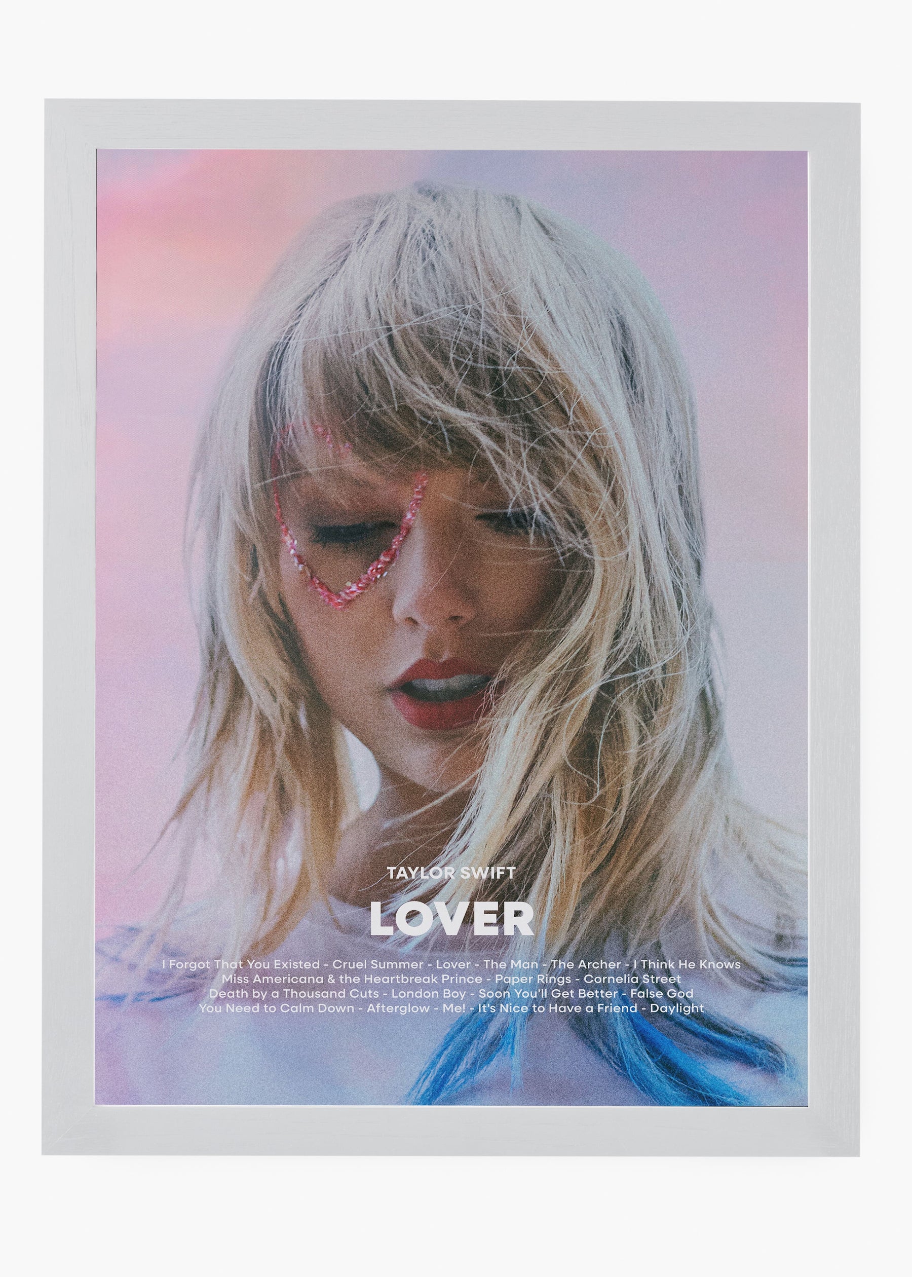 Quadro Taylor Swift Lover Capa