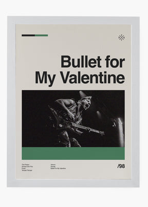 Quadro Bullet For My Valentine Banda
