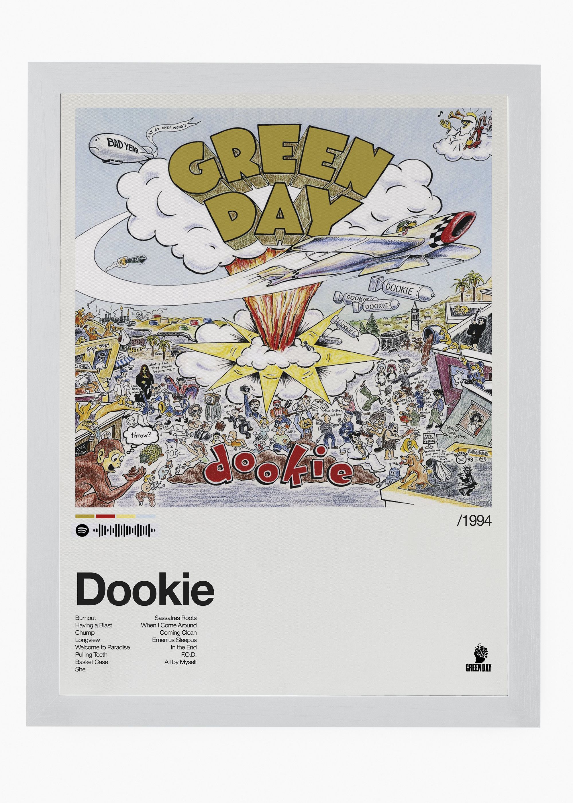 Quadro Green Day Dookie II - 5
