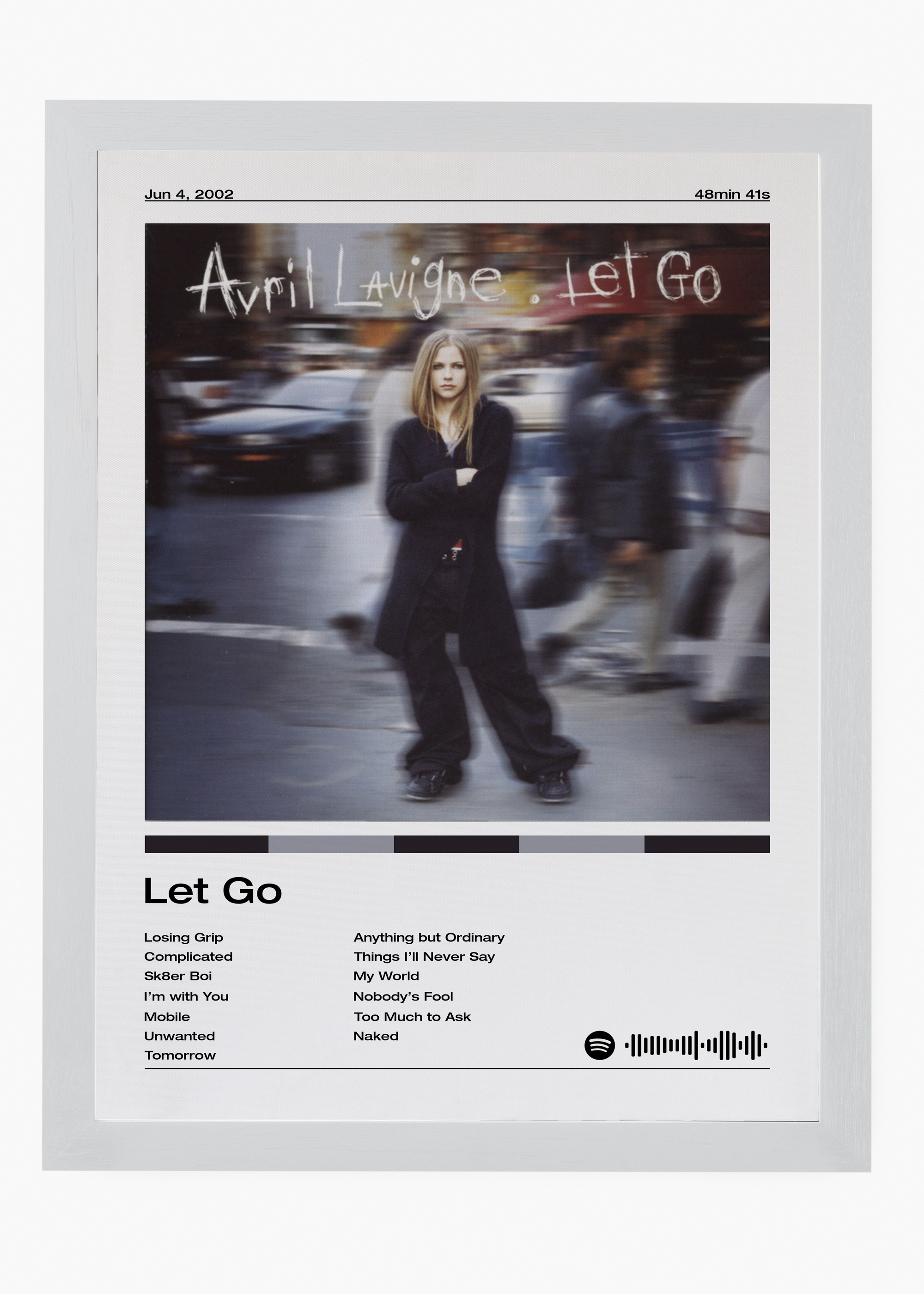 Quadro Avril Lavigne Let Go - 5
