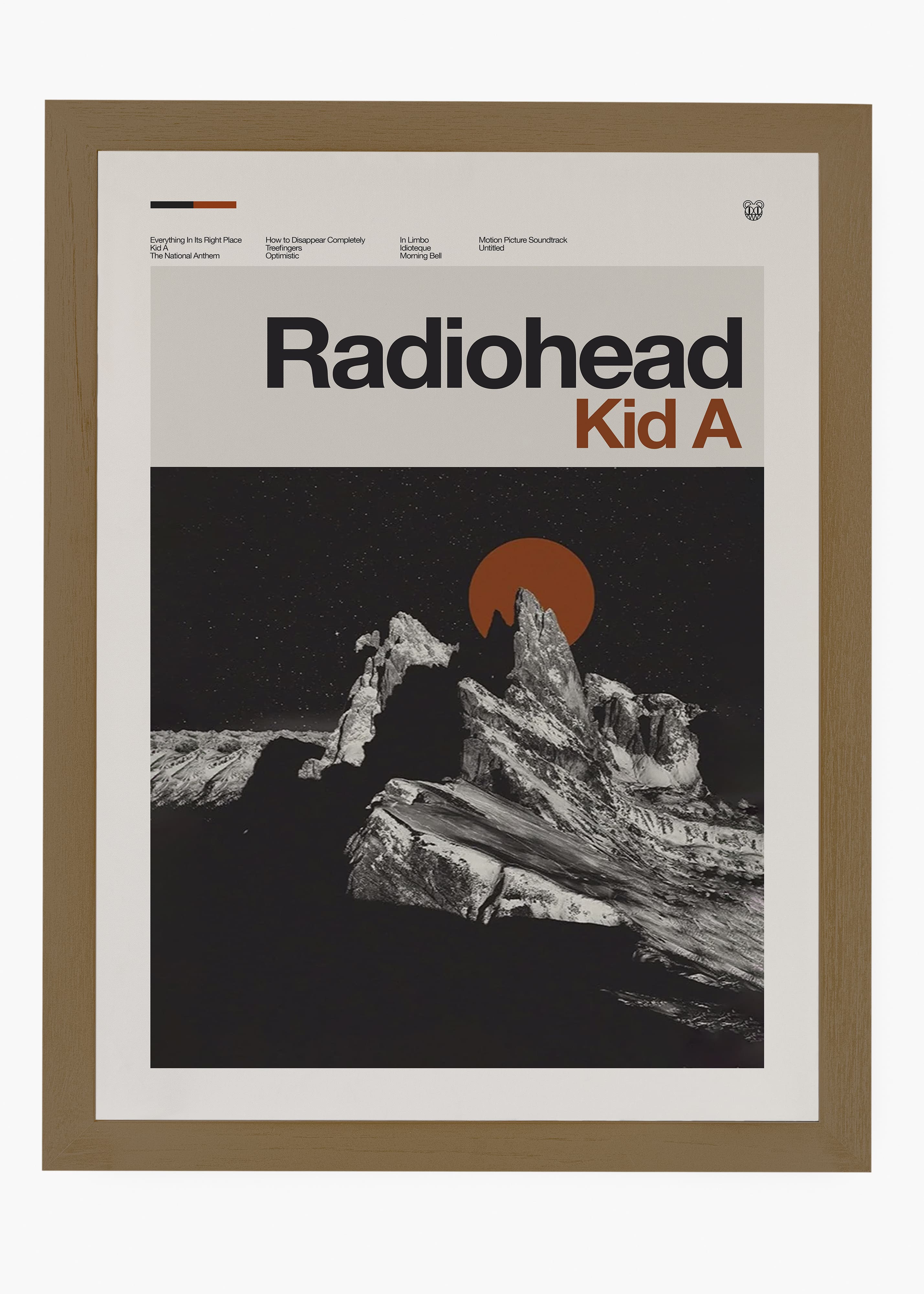Quadro Radiohead Kid A
