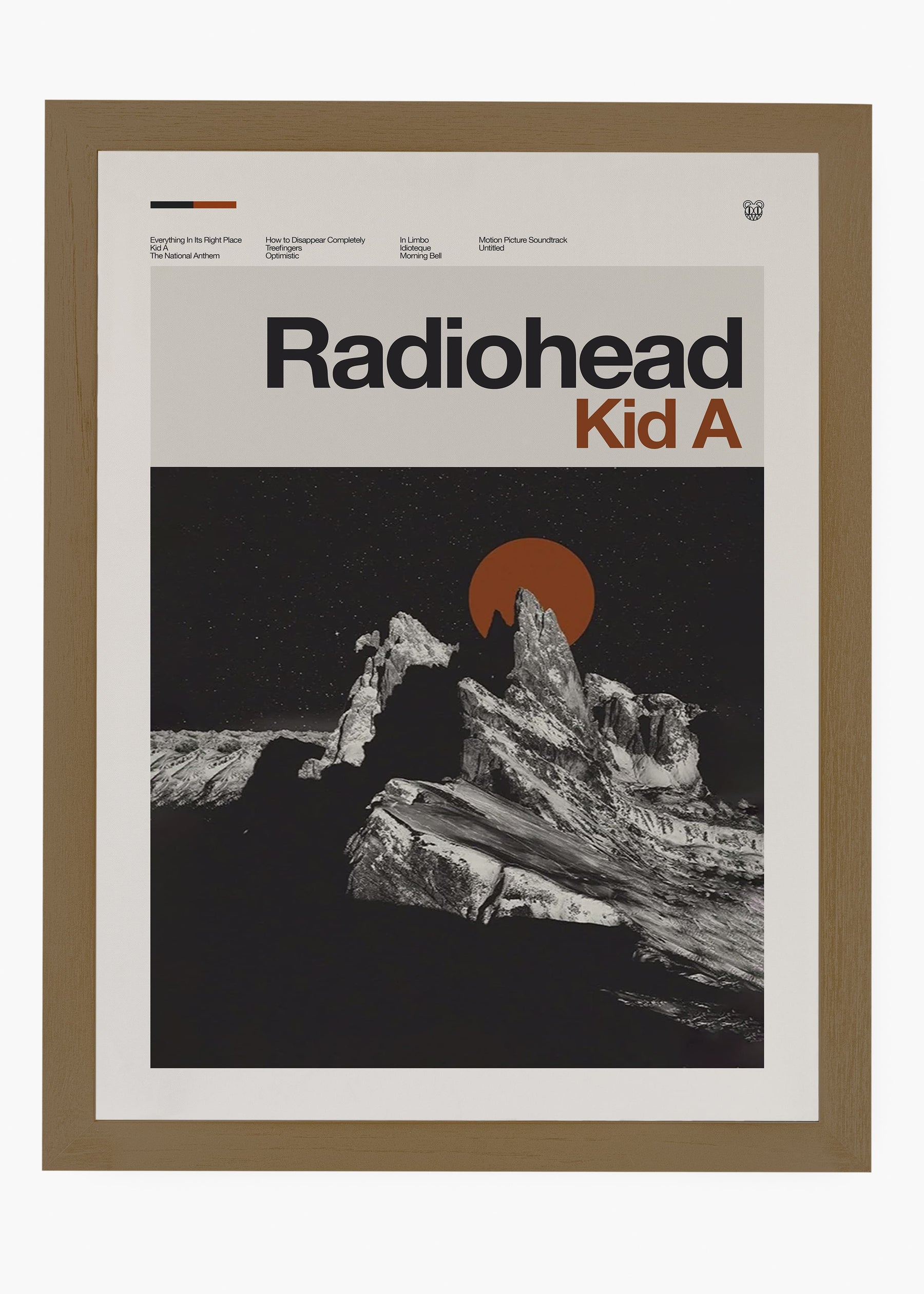 Quadro Radiohead Kid A