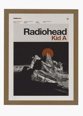 Quadro Radiohead Kid A