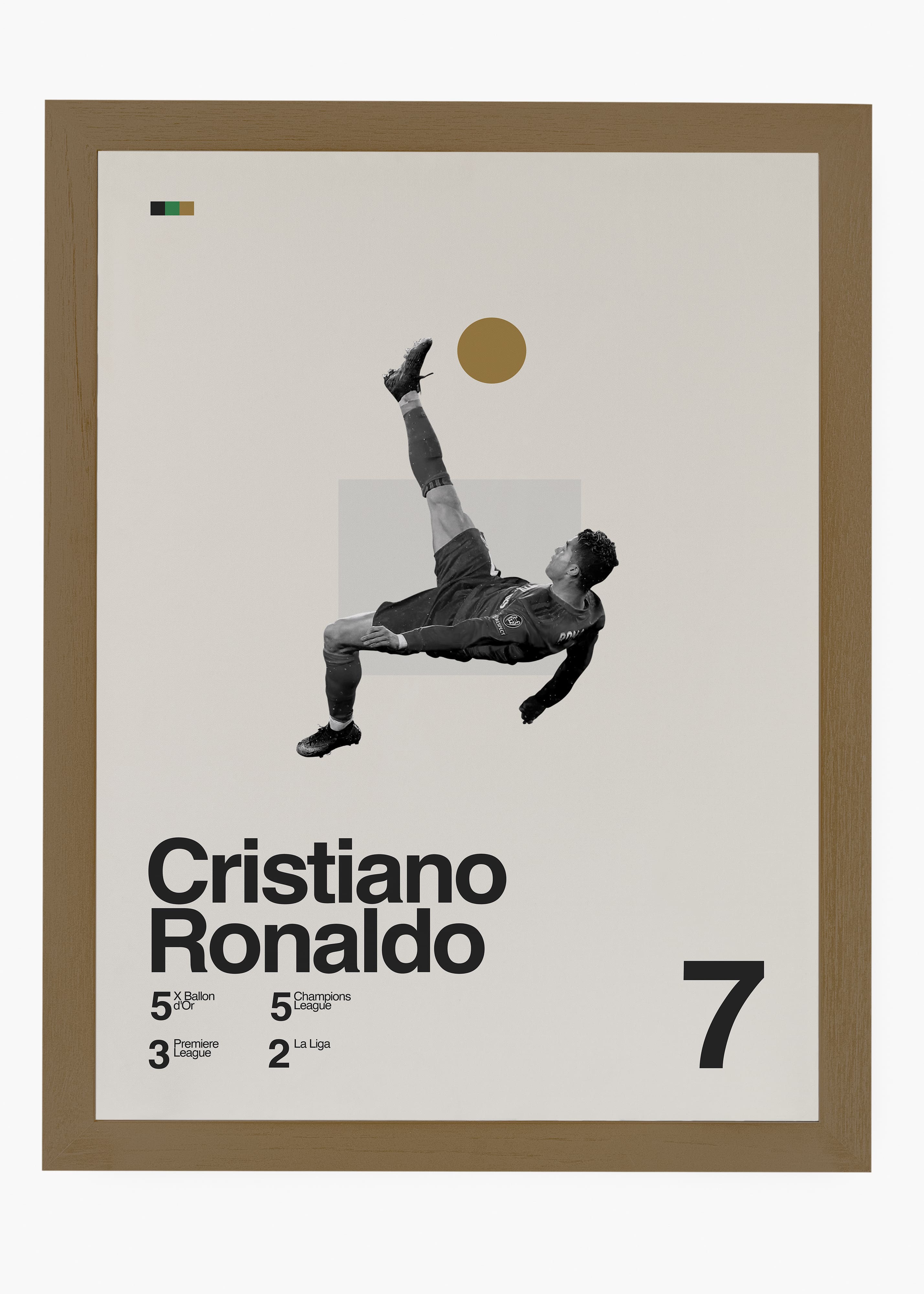 Quadro Cristiano Ronaldo CR7