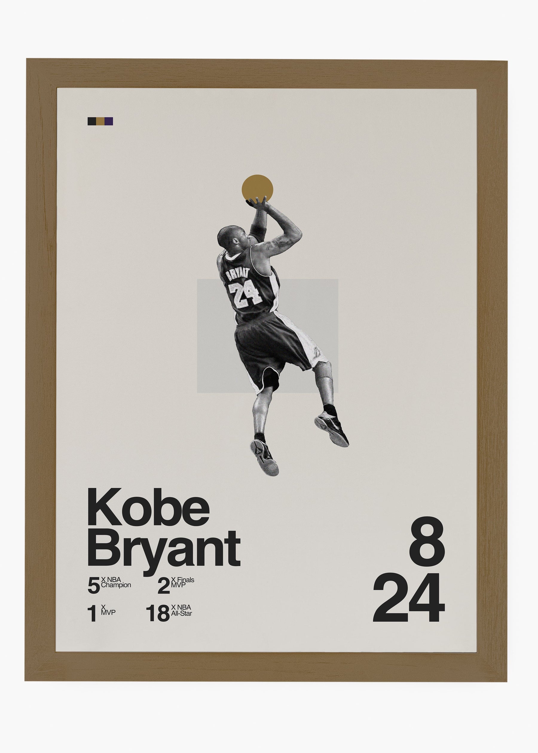 Quadro Kobe Bryant