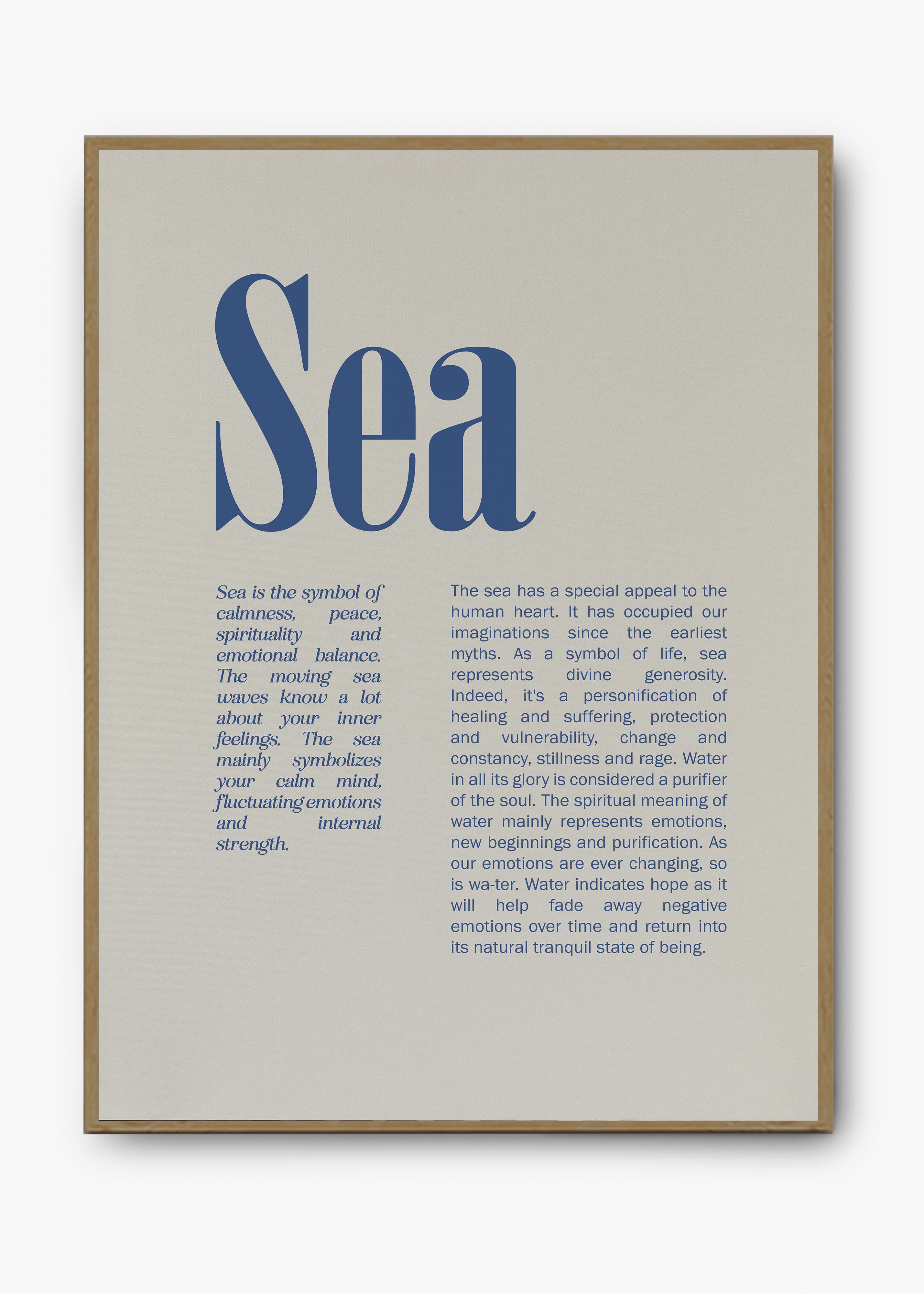 Quadro Sea