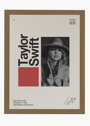 Quadro Signature Taylor Swift